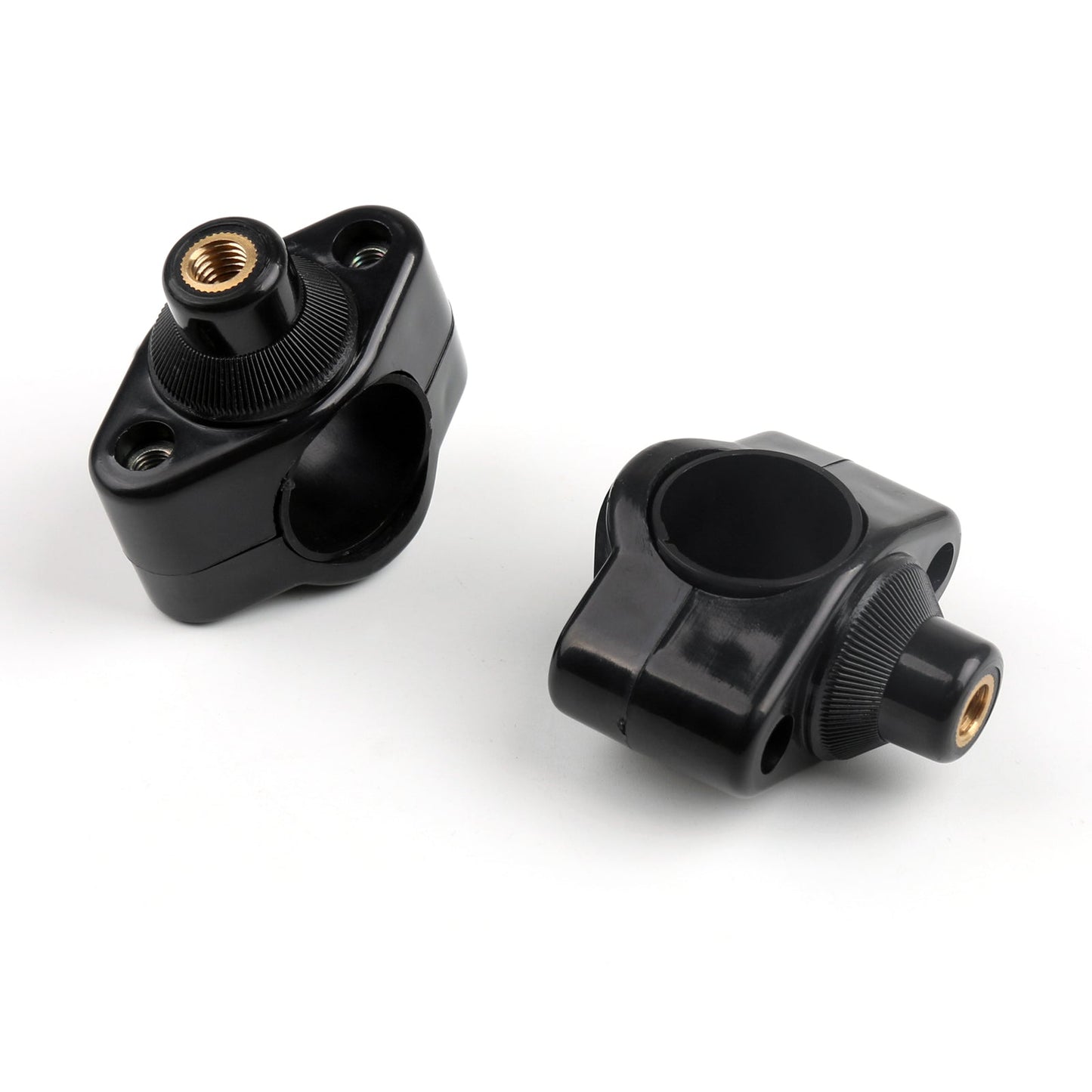 Kit de fixation rapide pour pare-brise, colliers de serrage pour guidon 1"25 mm et 1 1/8"28 mm