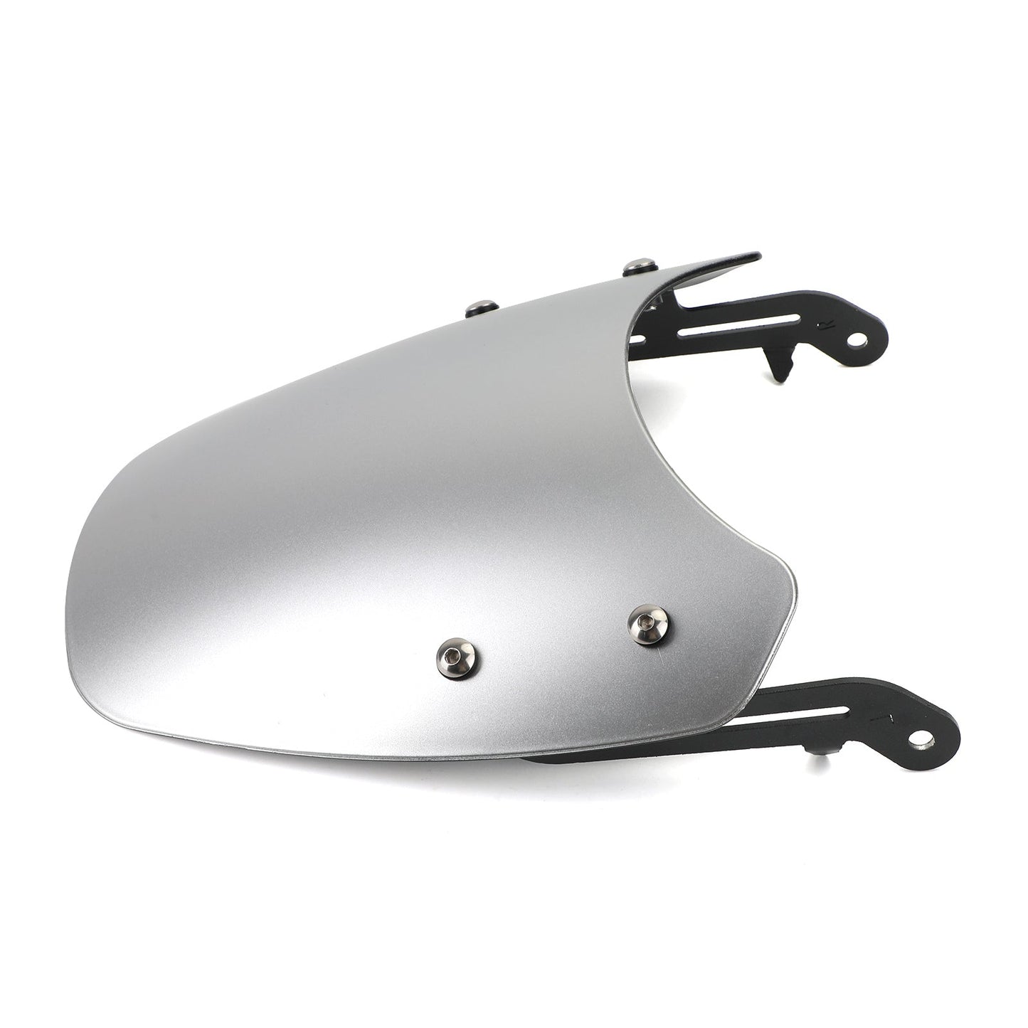 Pare-brise en plastique ABS pour moteur Triumph Bonneville T100 T120, argent