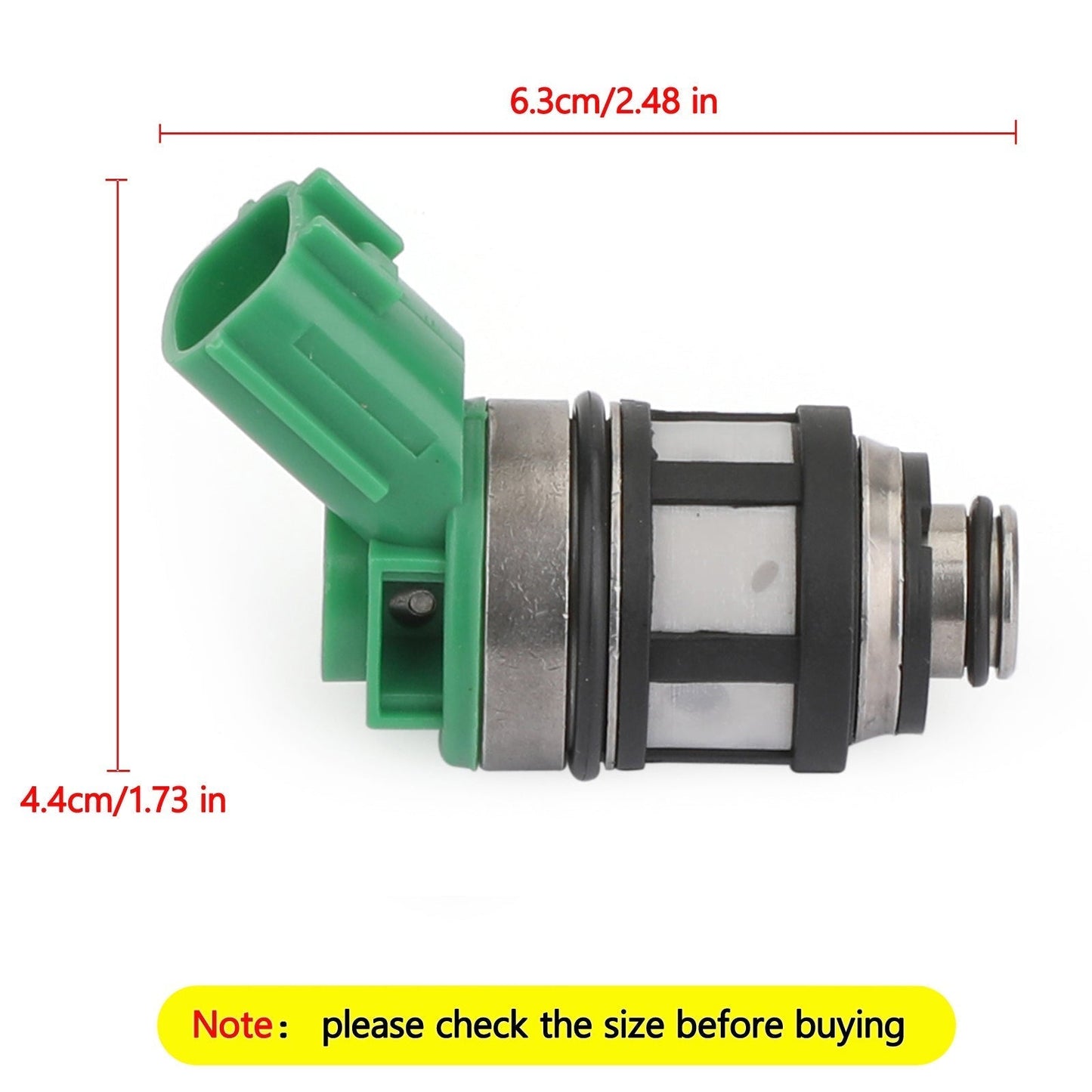 2000-2004 Nissan Xterra 2.4L 4PCS Fuel Injectors JS4D-2 166001S700 842-18125