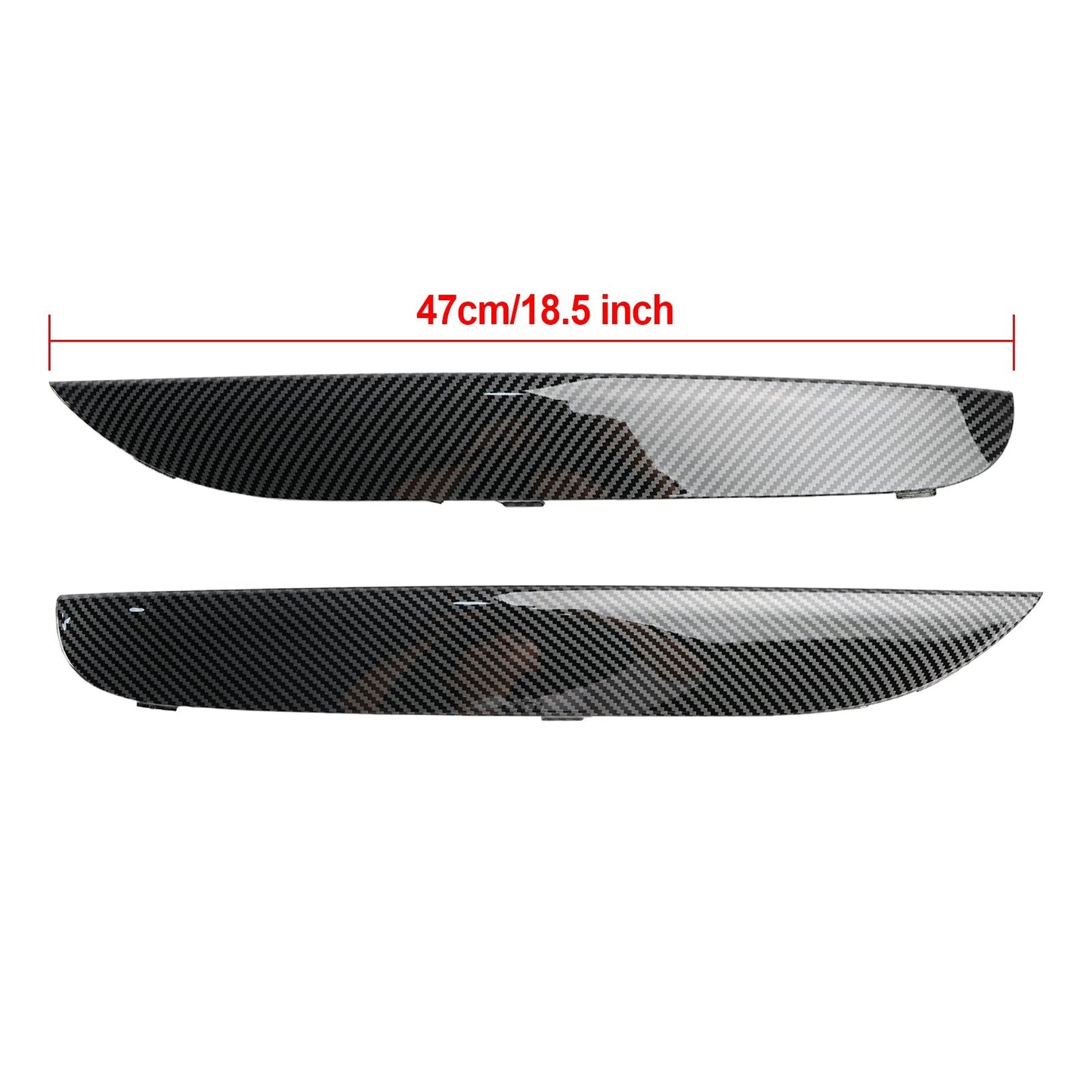 BMW Série 7 F01 F02 G+D 2009-2015 51118047727 51118047728 Moulures de pare-chocs avant M Sport