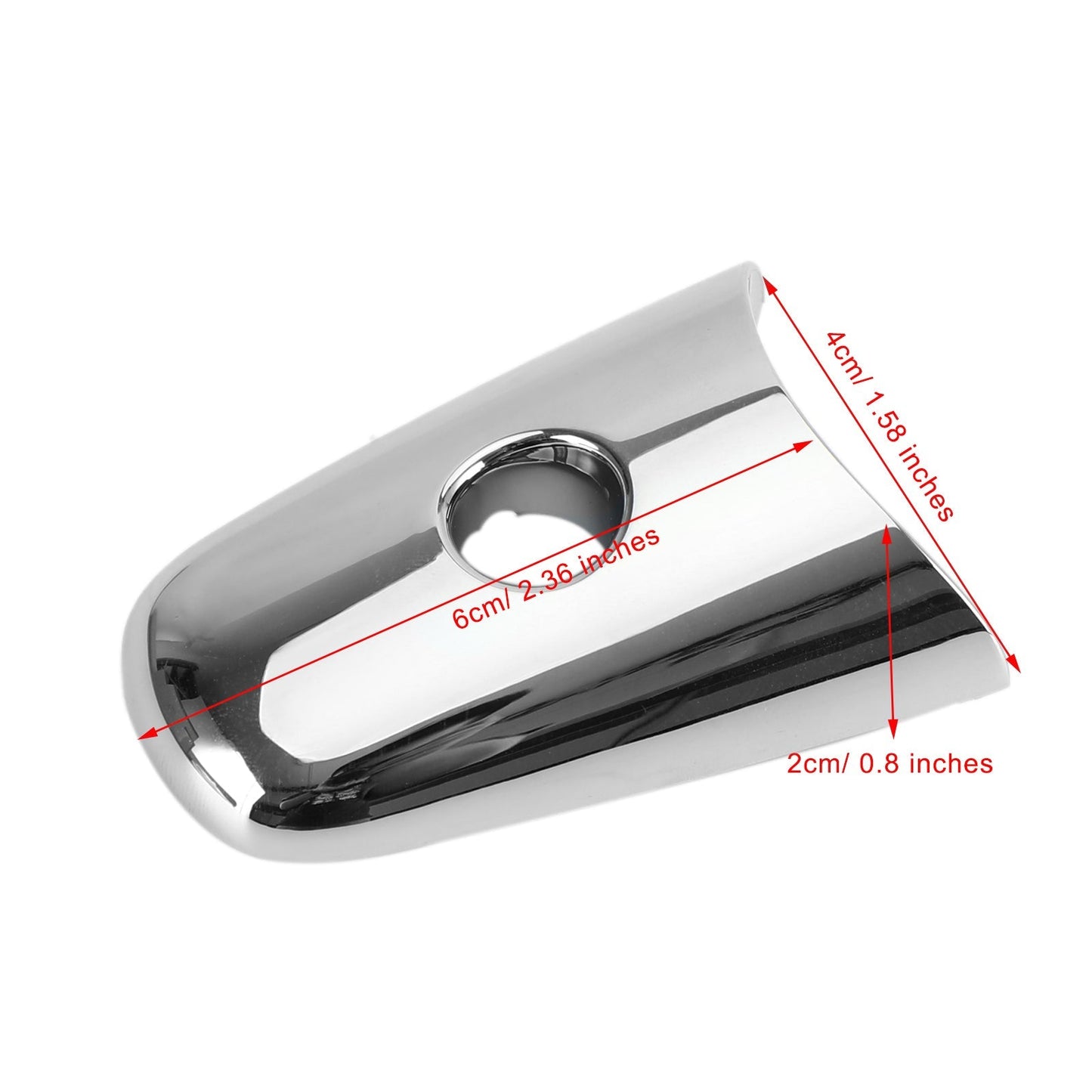 2008-2019 Infiniti QX60 QX70 QX80 Chrome Door Handle Escutcheon 80646-1BA0A