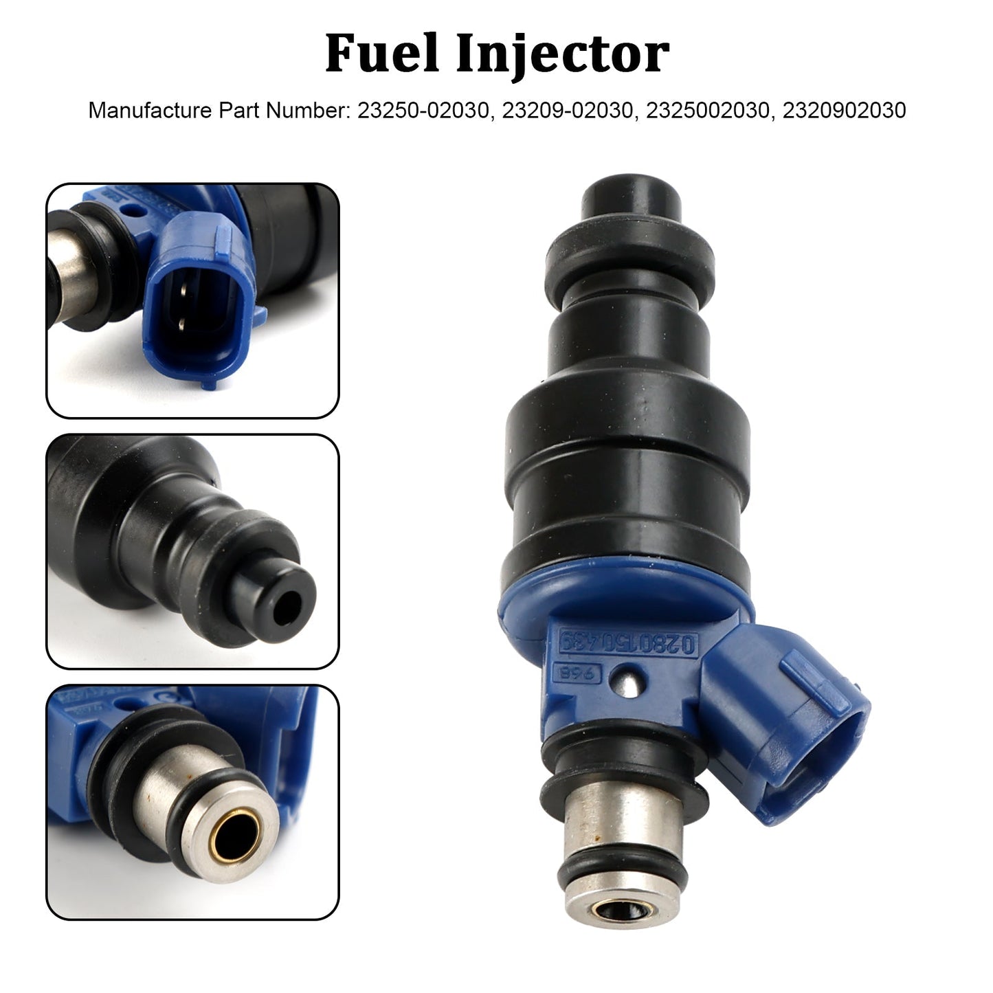1992-1997 Toyota Carina E AT190 4AFE AT191 7AFE Fuel Injector 23250-02030 23209-02030