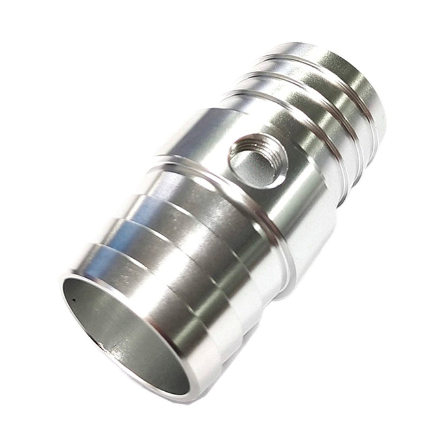 Raccord cannelé pour tuyau de radiateur avec port NPT 1/8" et adaptateur pour tube vapeur 1-1/4" AN627-20X125