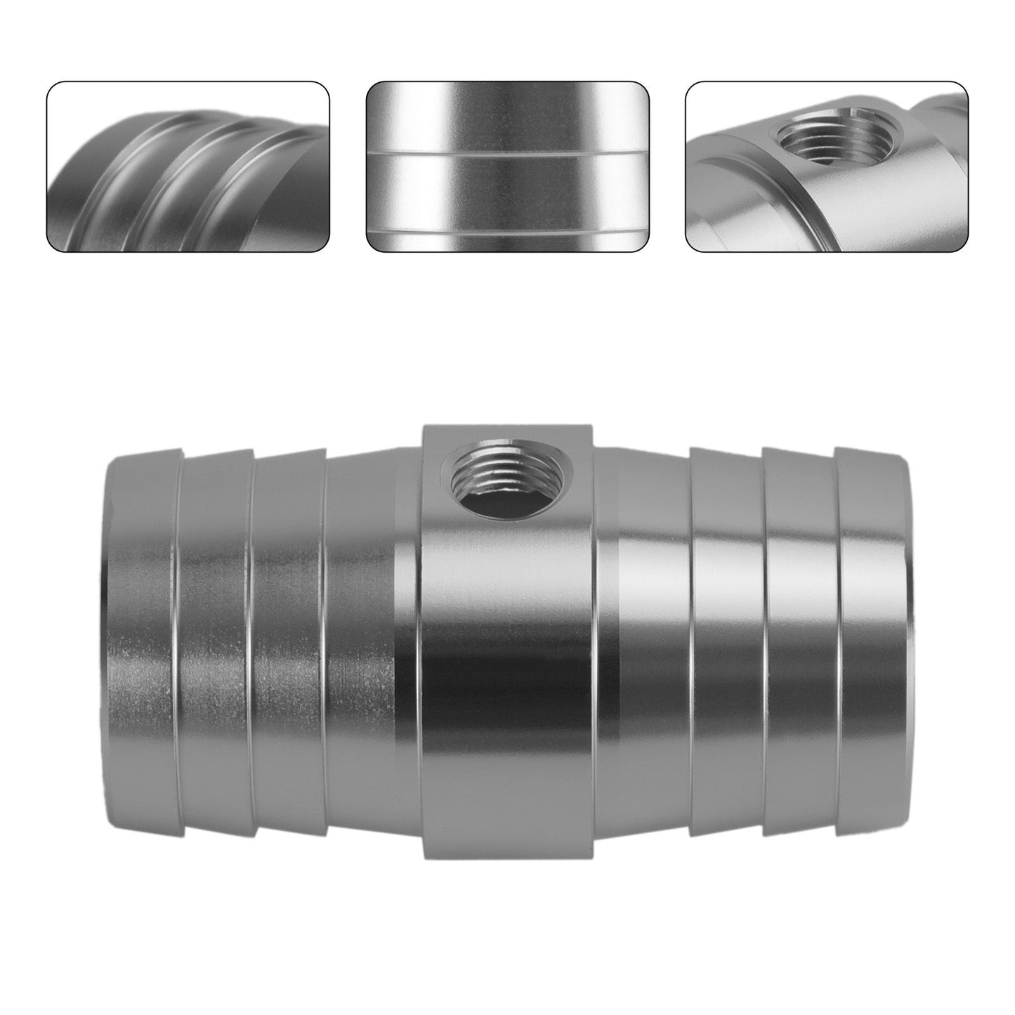 Tuyau de 1-1/4" avec adaptateur de port de vapeur NPT de 1/8" pour radiateur supérieur LS Swap, liquide de refroidissement