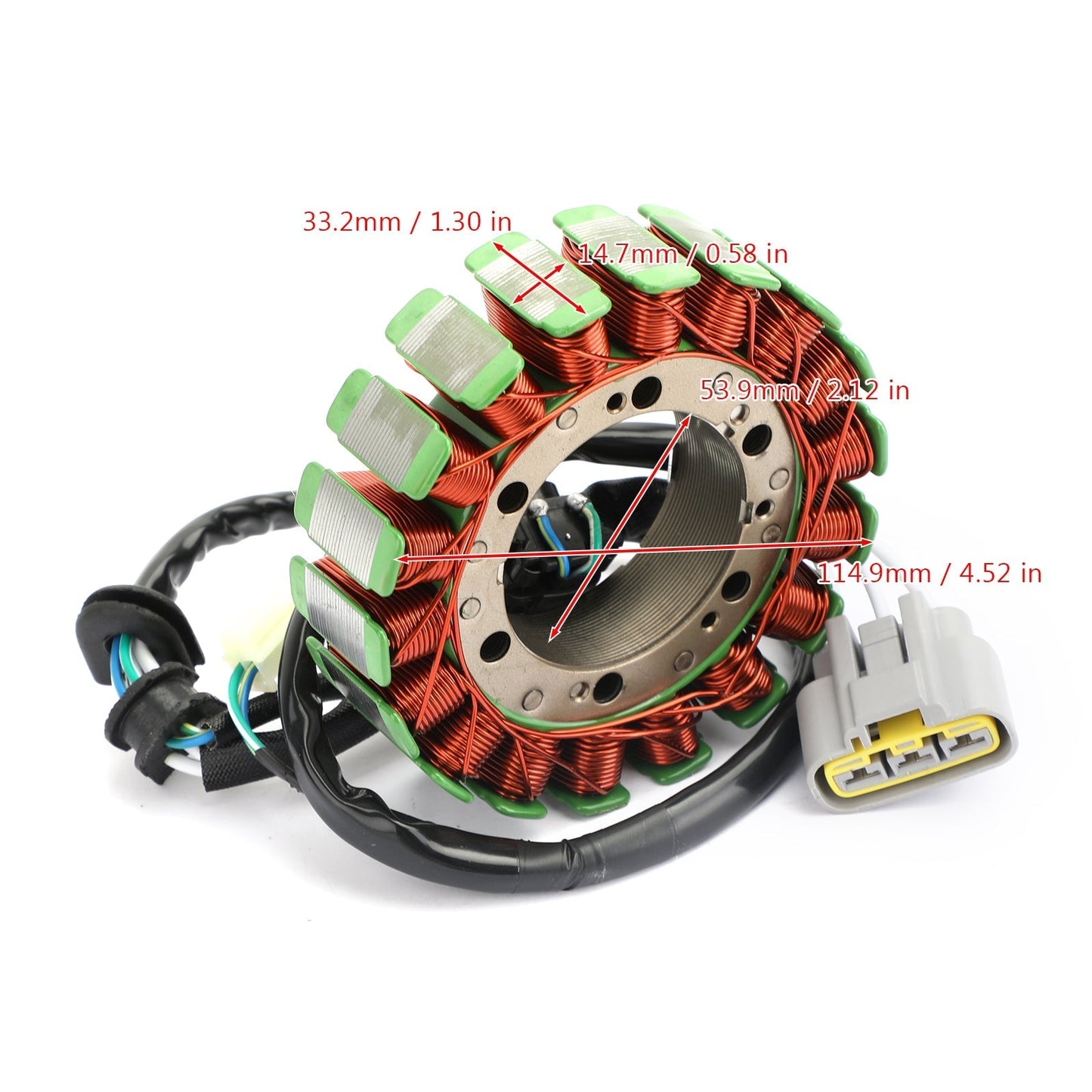 Bobine de stator de moteur de générateur de magnéto pour Yamaha TDM900 02-10 TDM900 (ABS) 2005-2010 #5PS-81410-00