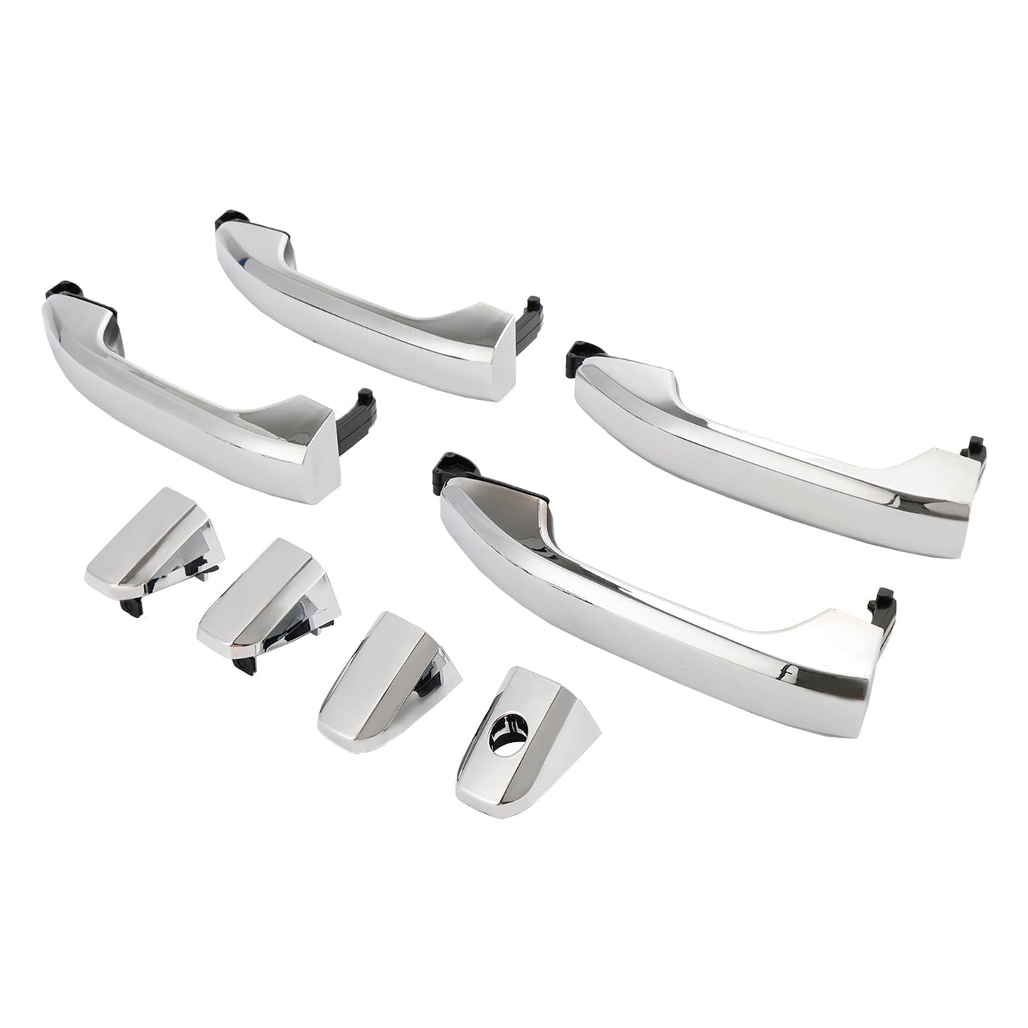 Poignées de porte extérieures chromées 14575050 pour GMC Sierra 2500 HD 2020-2022, 4 pièces