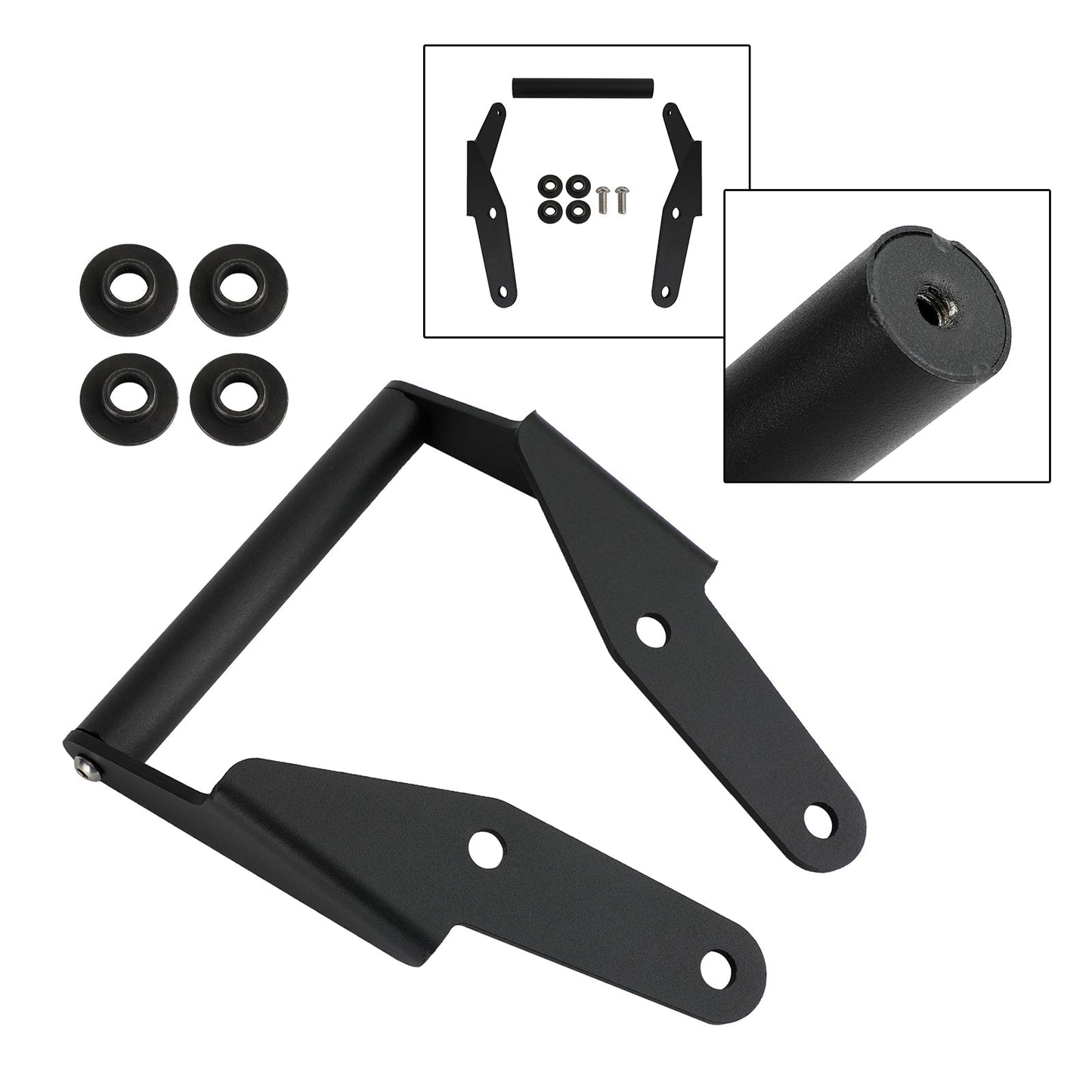 Soporte de navegación para teléfono y extensión GPS para Kawasaki Versys-X 250 17-21