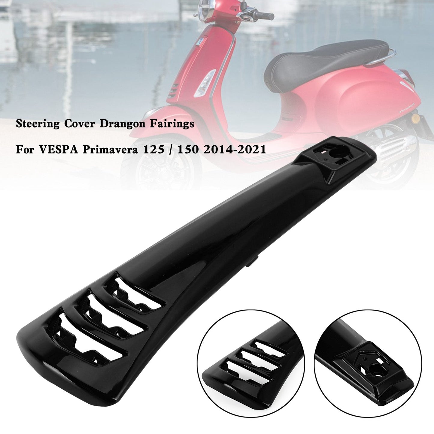 Carénage de couvercle de klaxon de direction pour VESPA Sprint Primavera 125/150 2014-2021