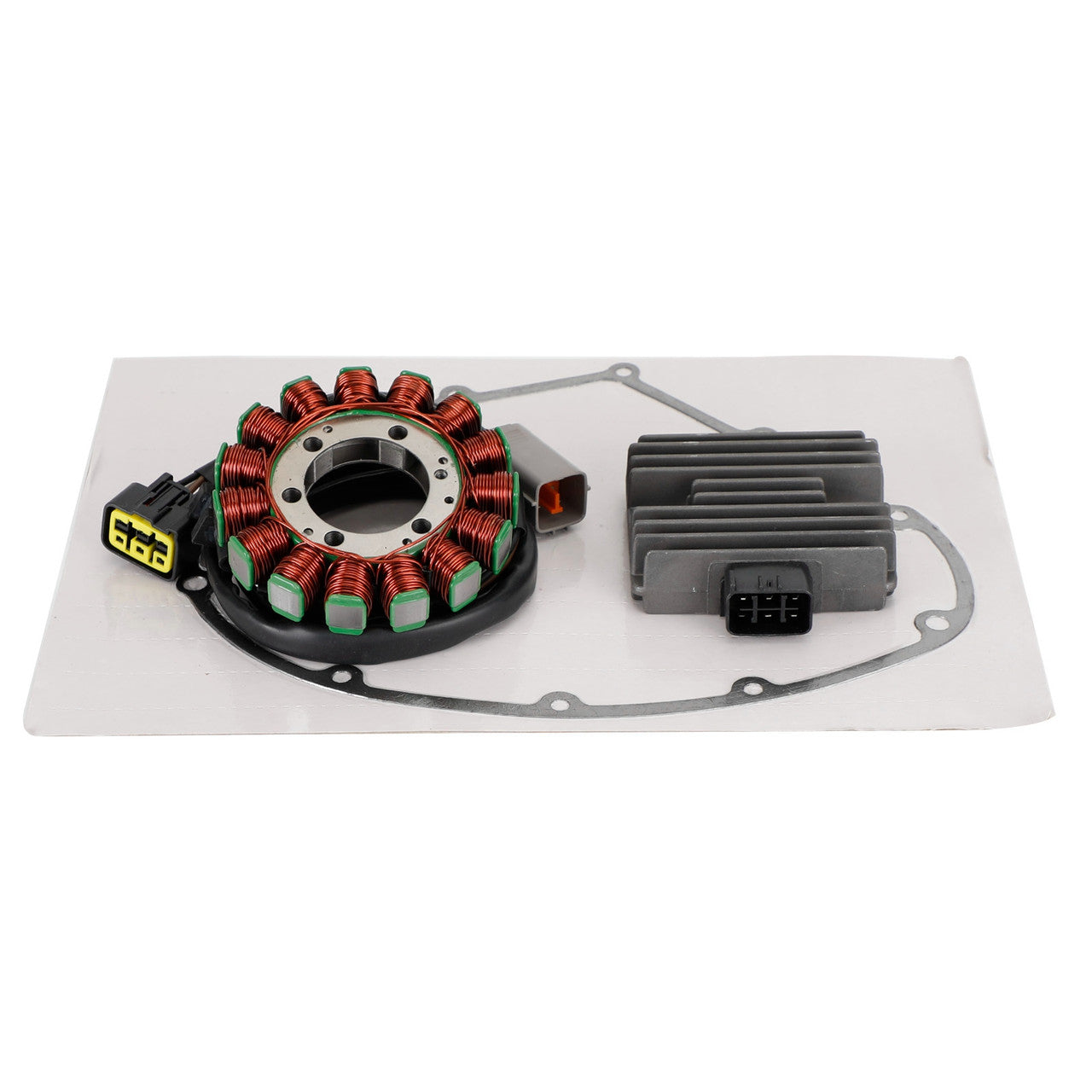 2007-2008 Kawasaki VN900 Vulcan 900 Custom Magneto Stator Rectifier Gasket Set 21003-0053 1066-0705