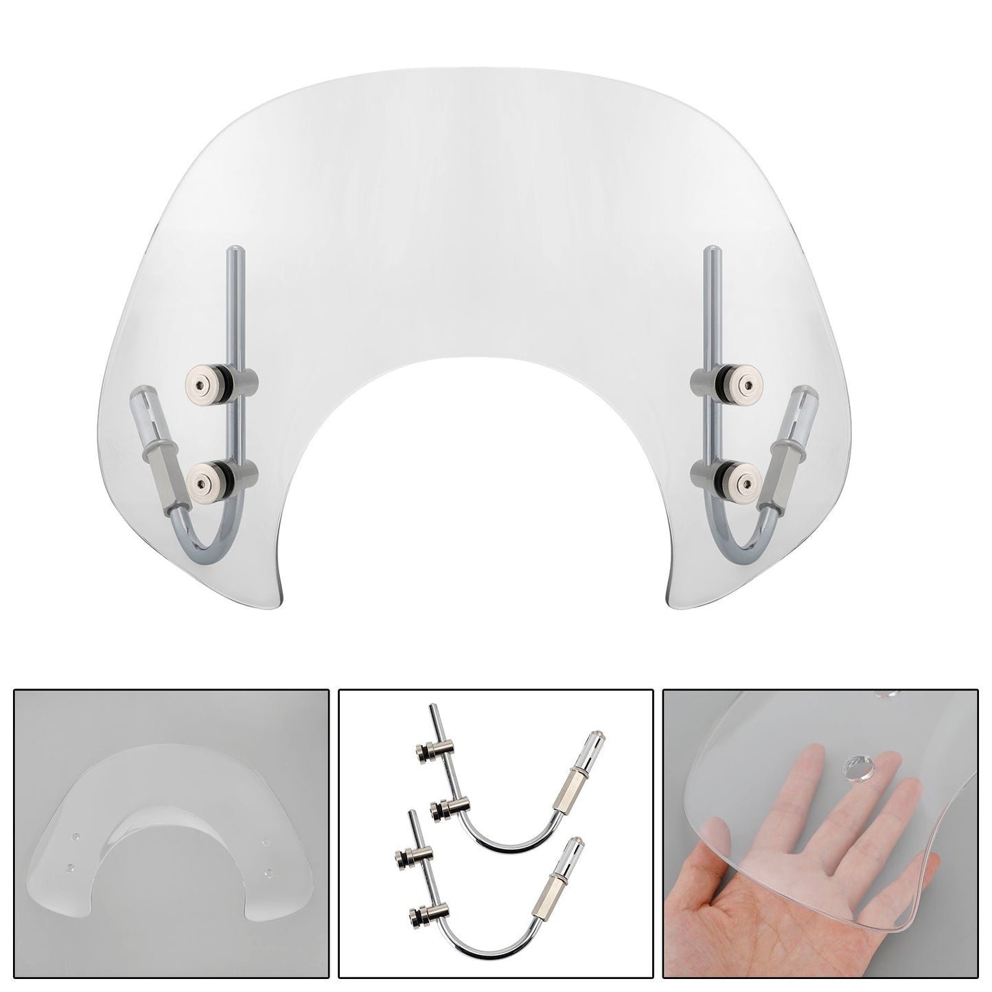 Pare-brise court pour Vespa GTS250 GTS300 2017-2022