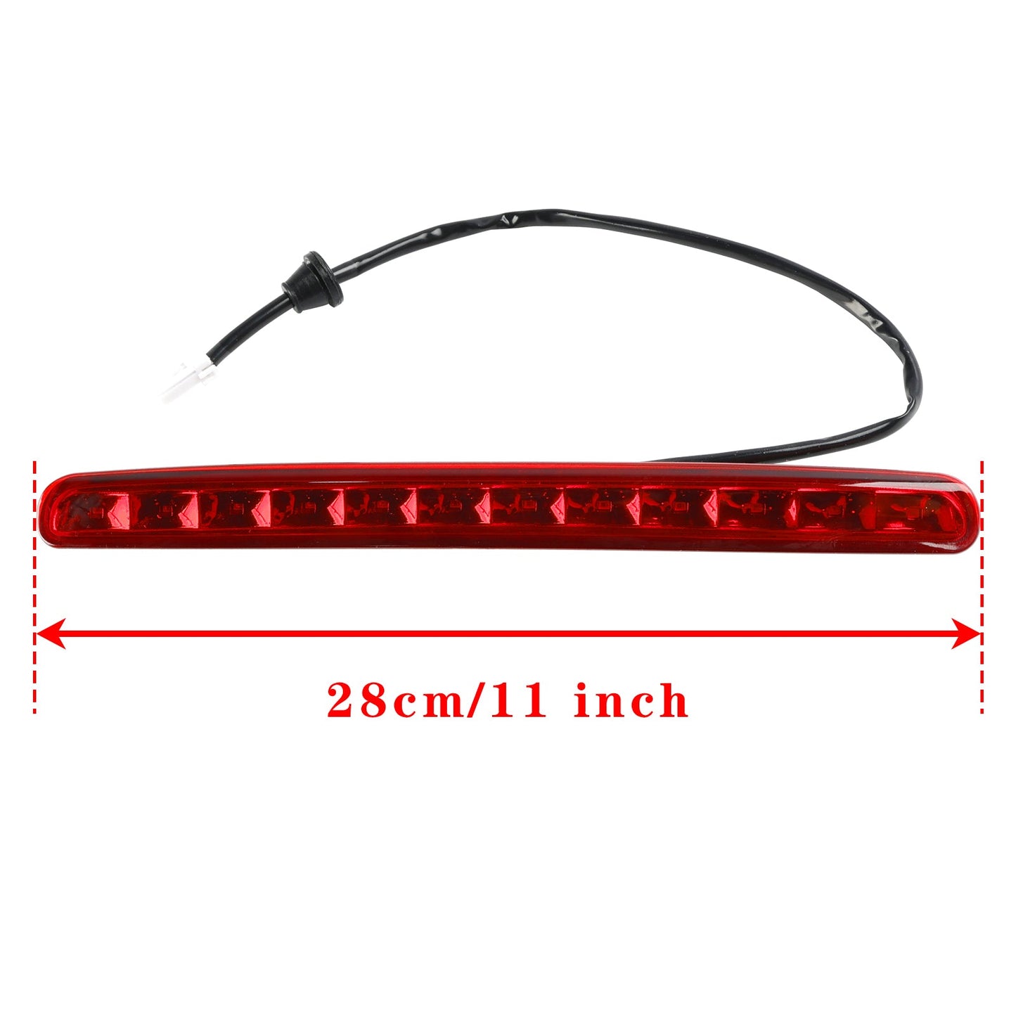 Feu stop arrière surélevé pour Fiat 500 Cabriolet 2009-2018 68140780AA