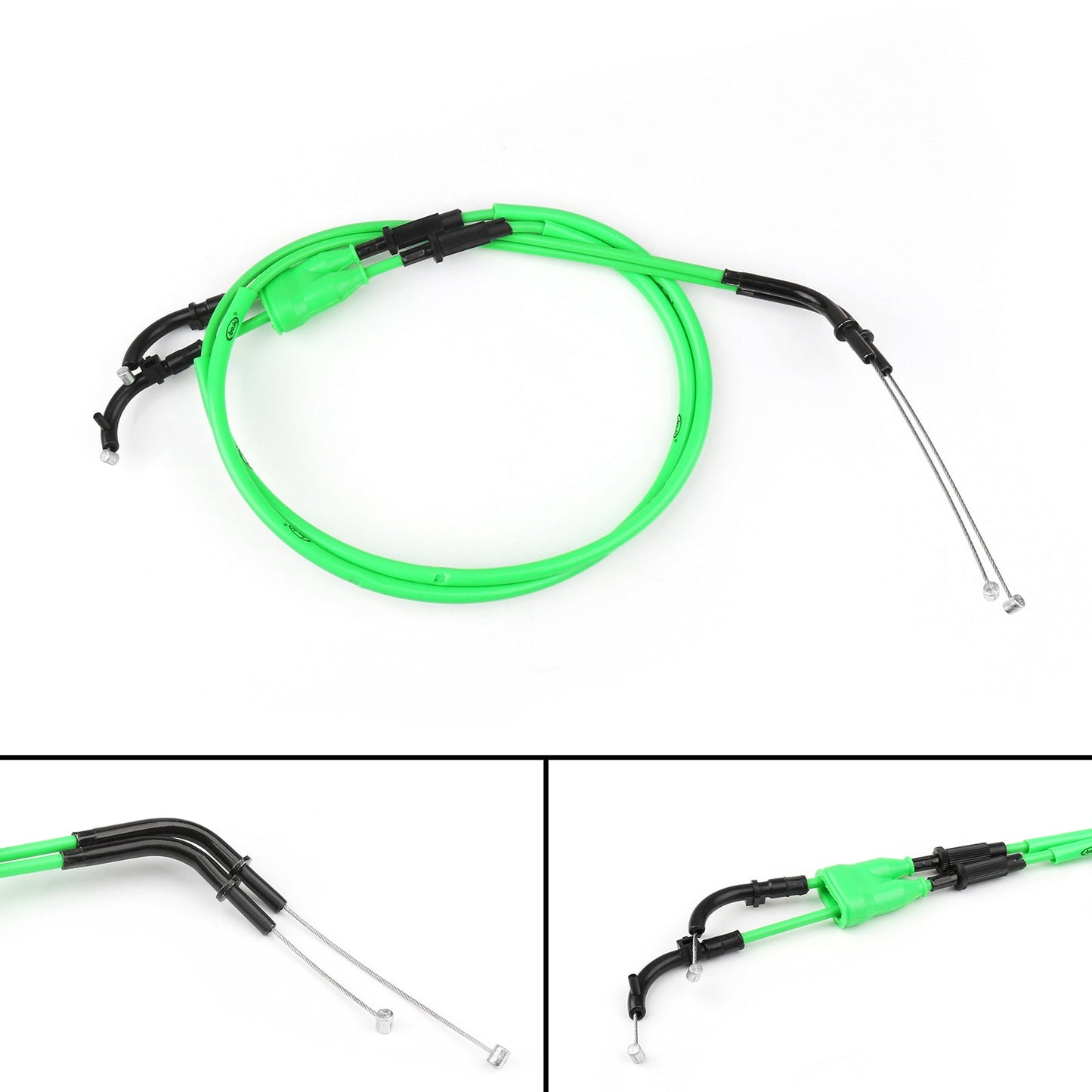 Câble d'accélérateur noir pour Kawasaki Z1000 2007-2008