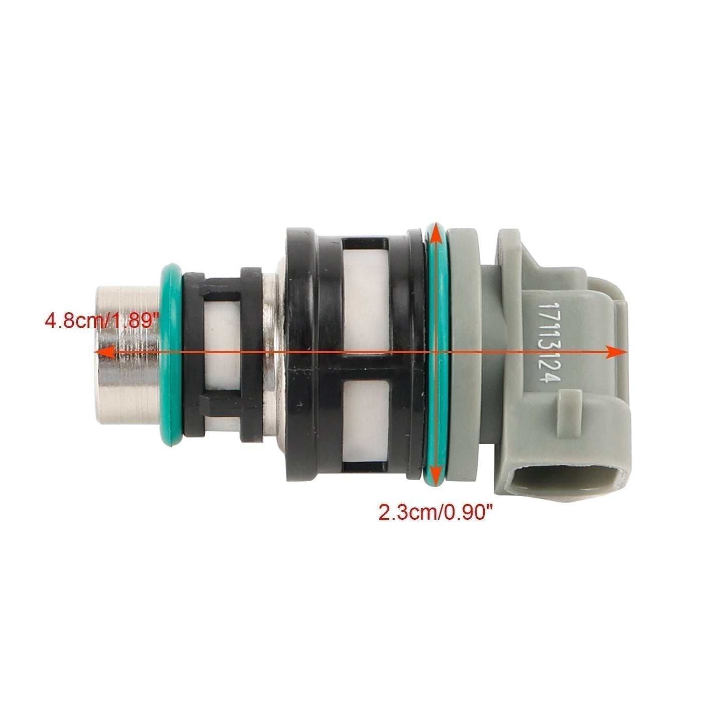 Inyectores de combustible para Isuzu Hombre 1996-1997 (1 unidad): 17113124, 17113197 y 17112693