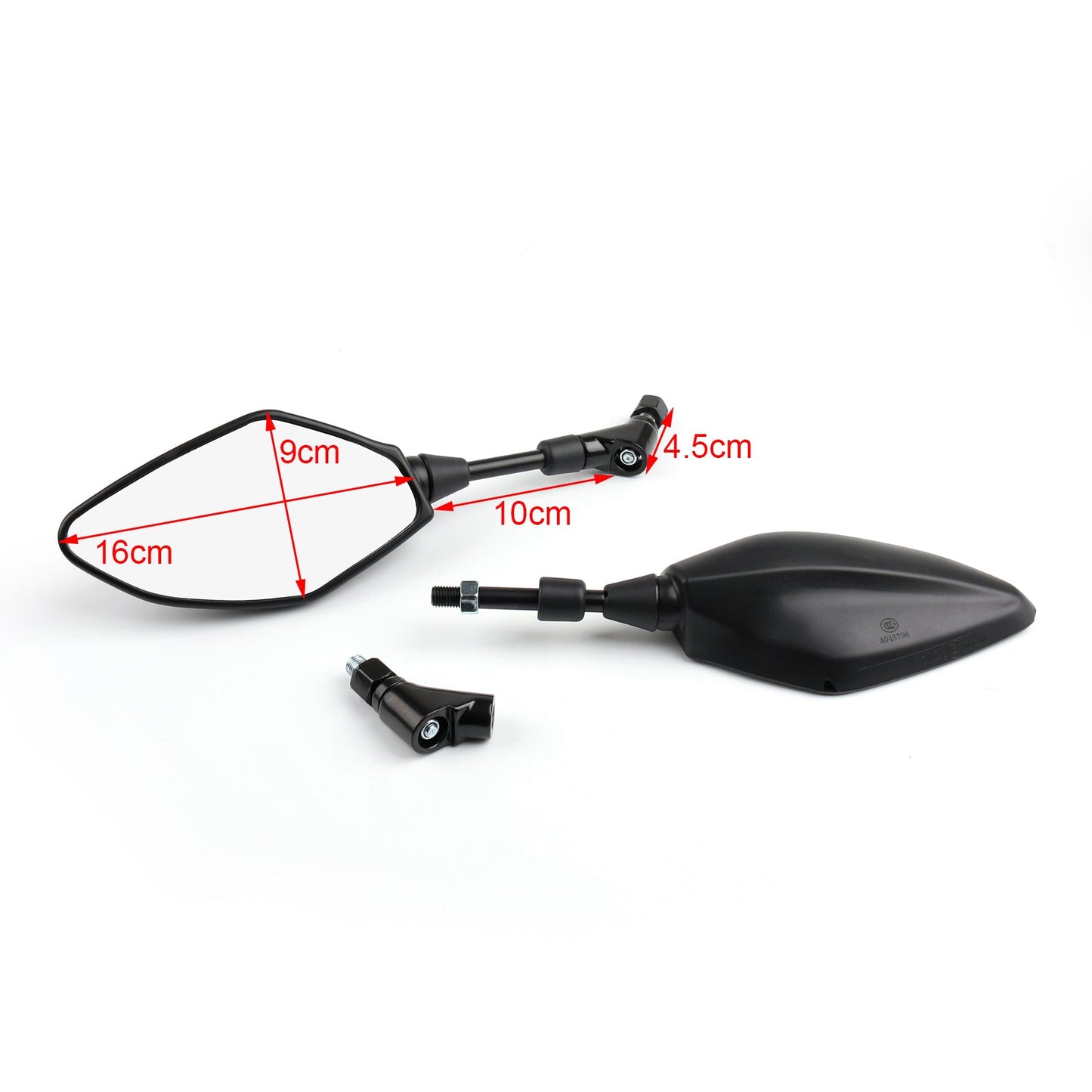 Rétroviseurs de moto pour Yamaha MT09, MT03, MT25, FZ07 13-16, FJ09, MT10