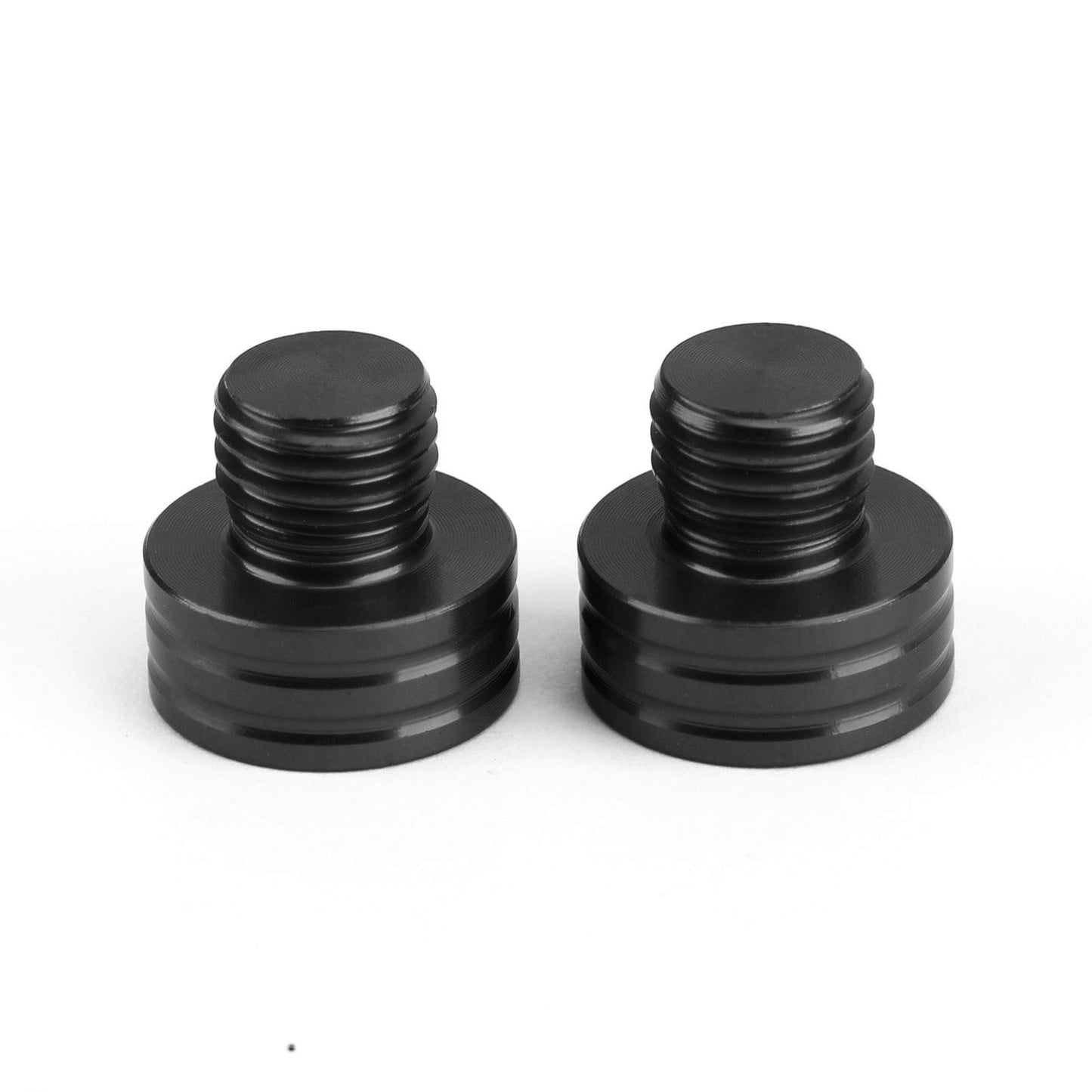 Bouchons de rétroviseur noirs M10 x 1,25 mm pour Yamaha MT-09 Tracer 700 NMAX150 TMAX530