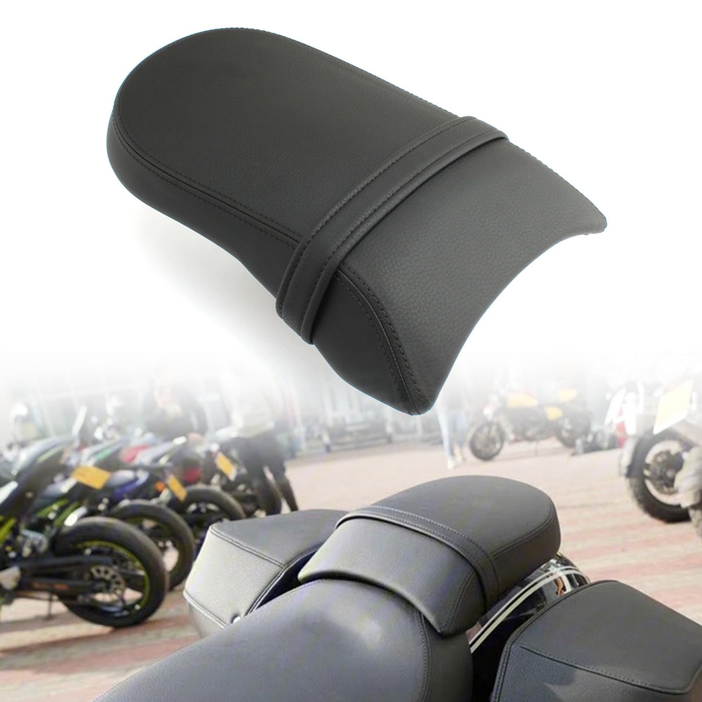 Coussin de siège passager arrière noir pour BMW 1800 R18 2020-2021