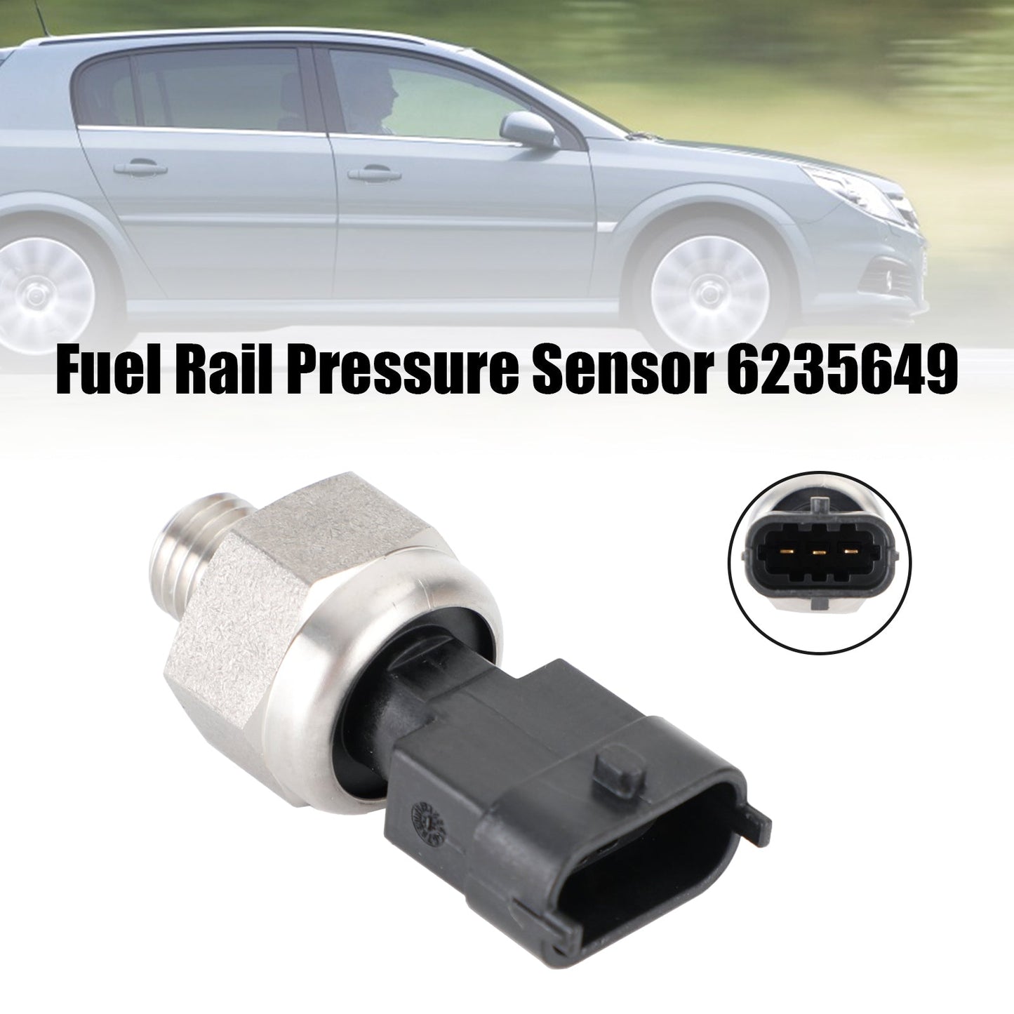 Opel Vectra C 2003/10-2008/12 Fuel Rail Pressure Sensor 6235649 24418424