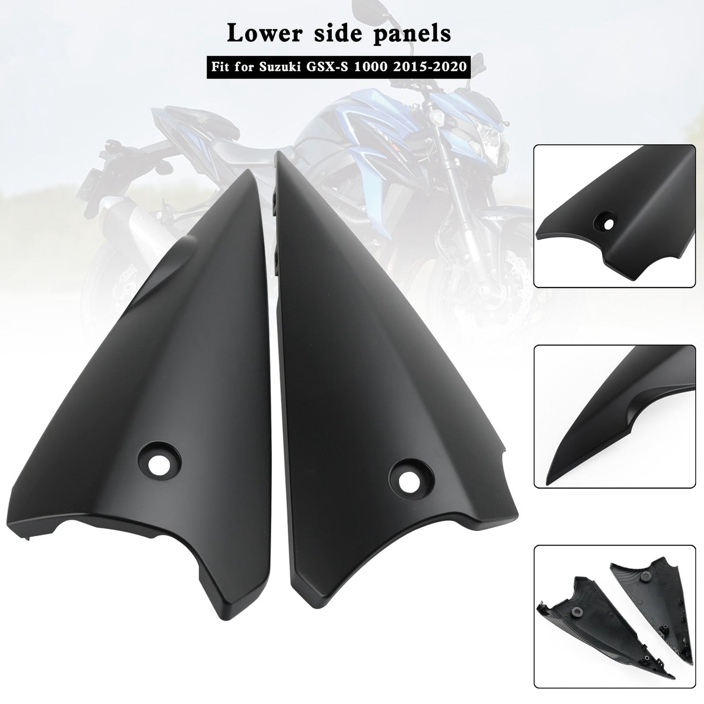 Carénage inférieur et panneaux de carénage supérieurs pour Suzuki GSX-S 1000 2015-2020