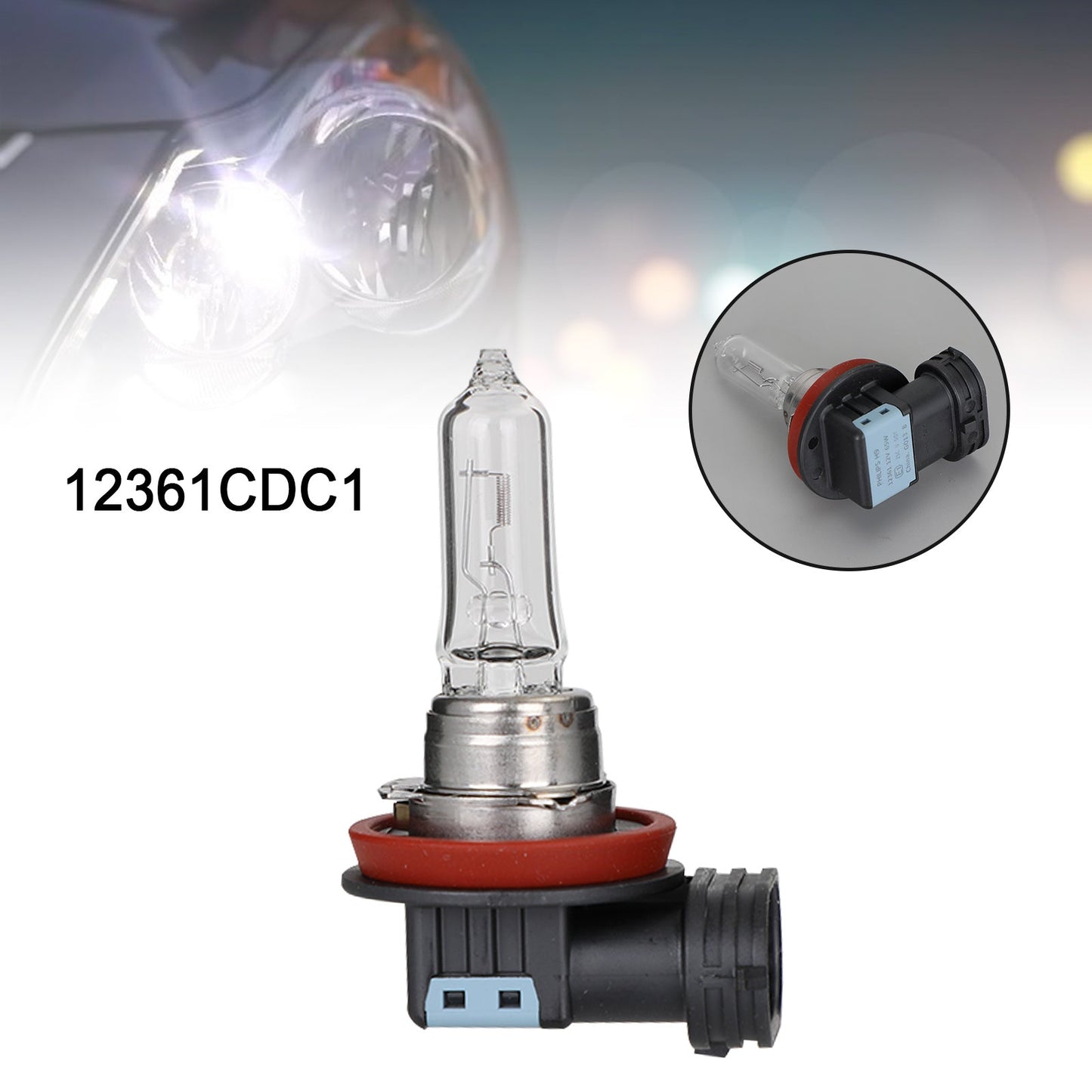 Phare halogène Philips CoreDrive H9 12 V 65 W PGJ91-5 12361CDC1