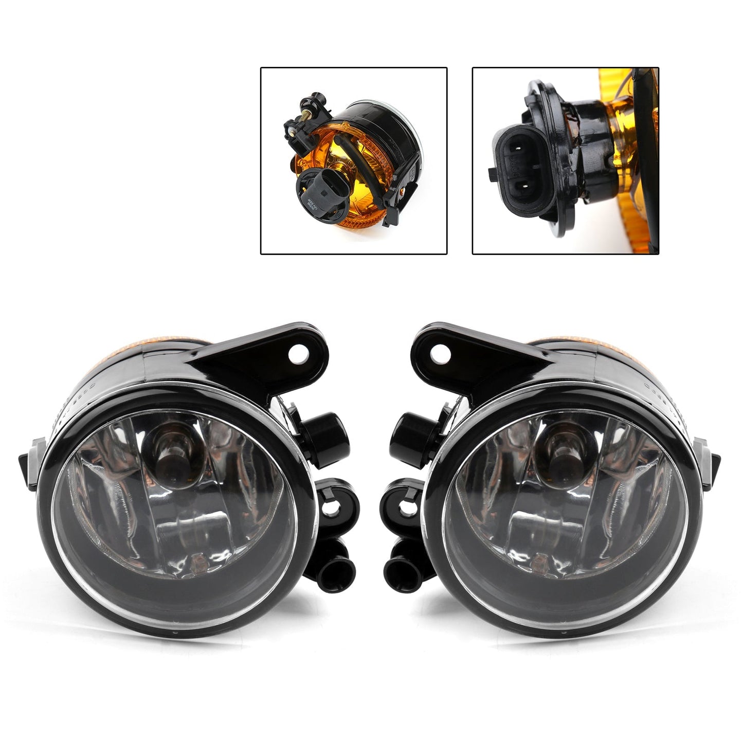 Paire de phares antibrouillard avant gauche et droit pour Volkswagen Golf 5 (version américaine) 2004-2009 (1K0941699C et 1K0941700C)