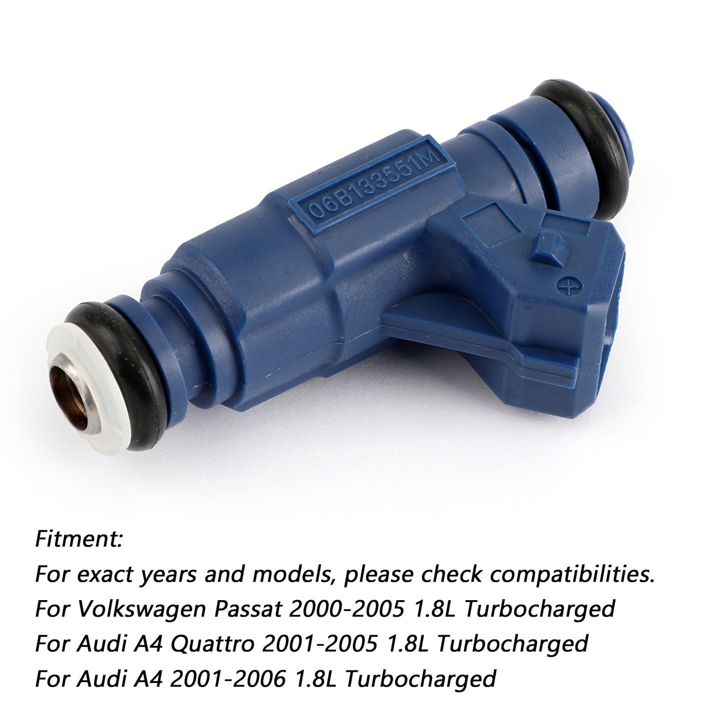 Injecteur de carburant 4 pièces Audi A4 1,8 L 2001-2006 0280156065 06B133551M