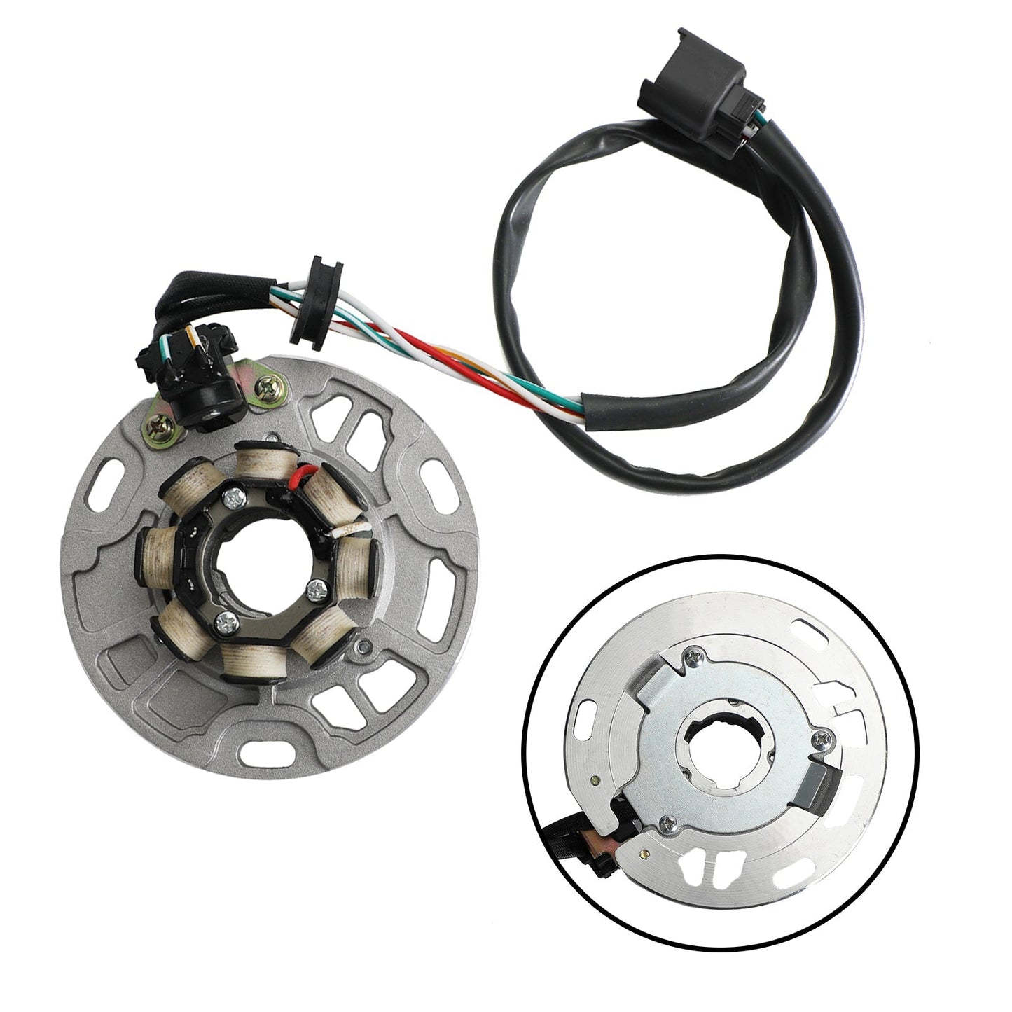 Stator Generator Base Assembly For Kawasaki KX125 KX 125 L 2001-2002 21003-1365 Assosary