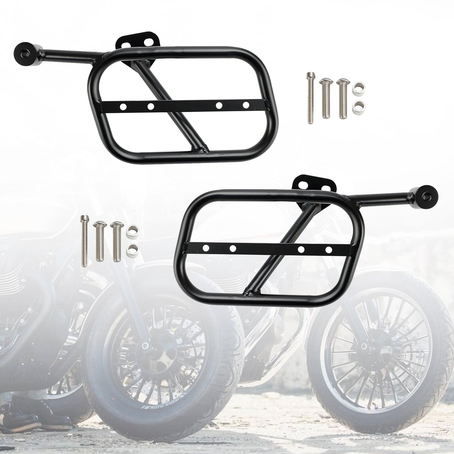 Support de sacoche pour Guzzi V9 Bobber Roamer 2018-2023 2022 Droit