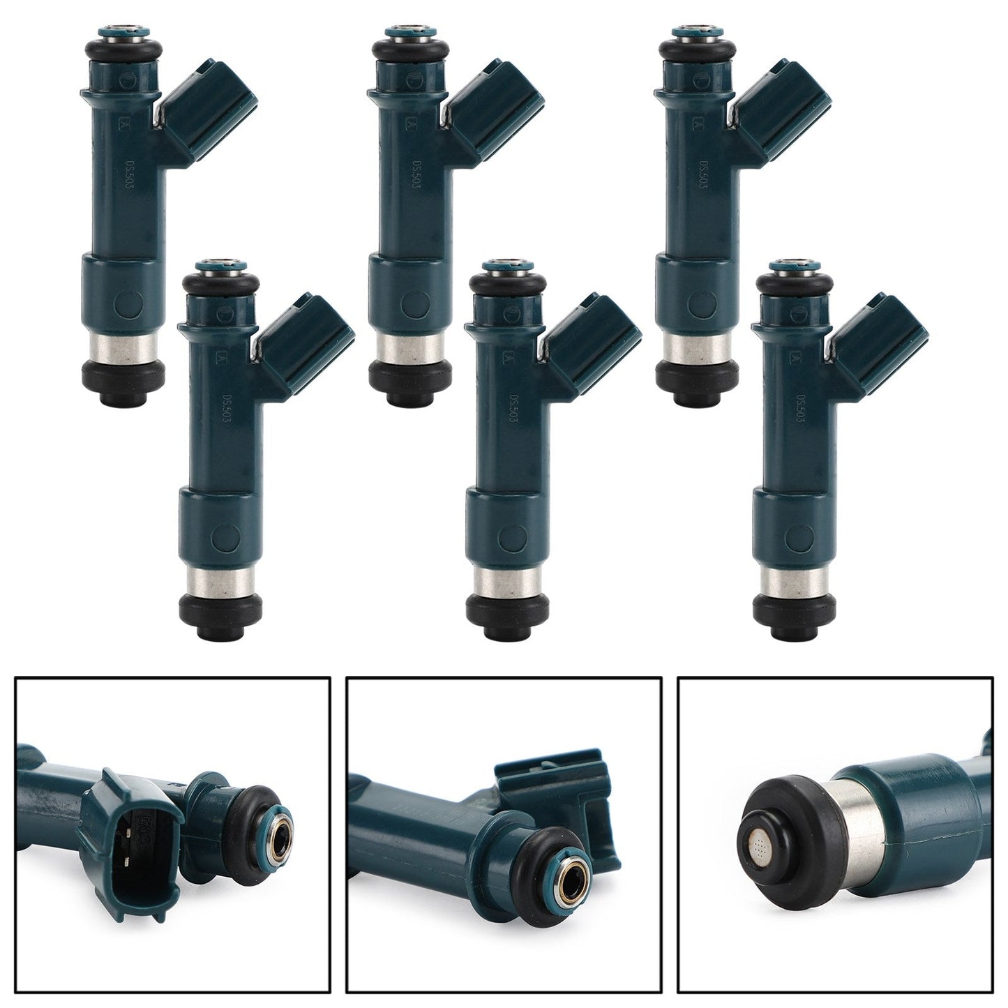 6pcs Fuel Injectors 23250-31010 fit Toyota 4Runner Tacoma Tundra 4.0 V6 2003-15
