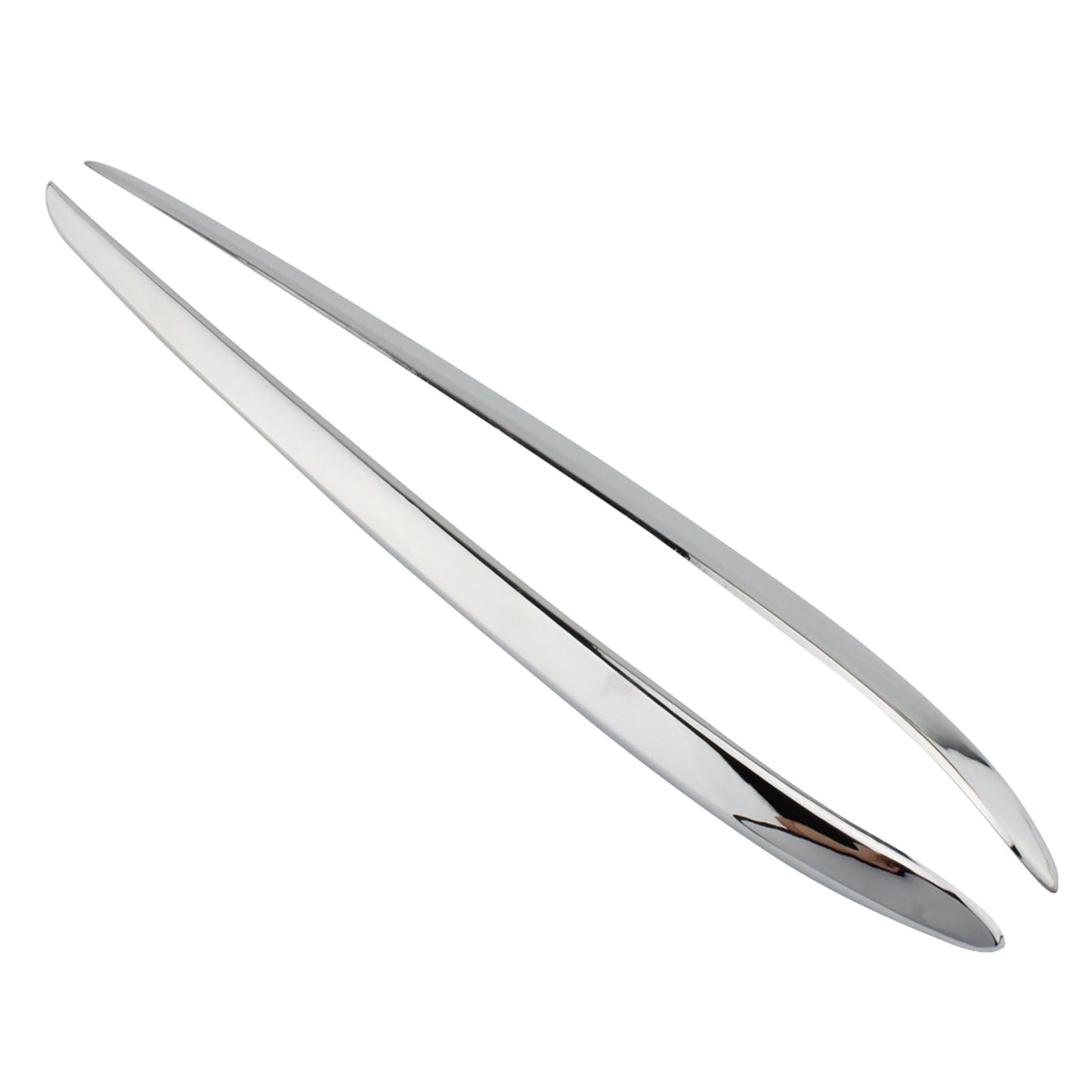 Chrome Side Panel Storage Box Plating Trim Strip For BMW K1600GTL 2011-2018