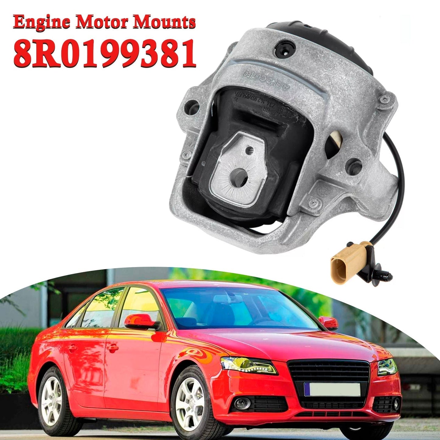 Support de moteur côté gauche droit pour Audi A4 2009-2016 8R0199381