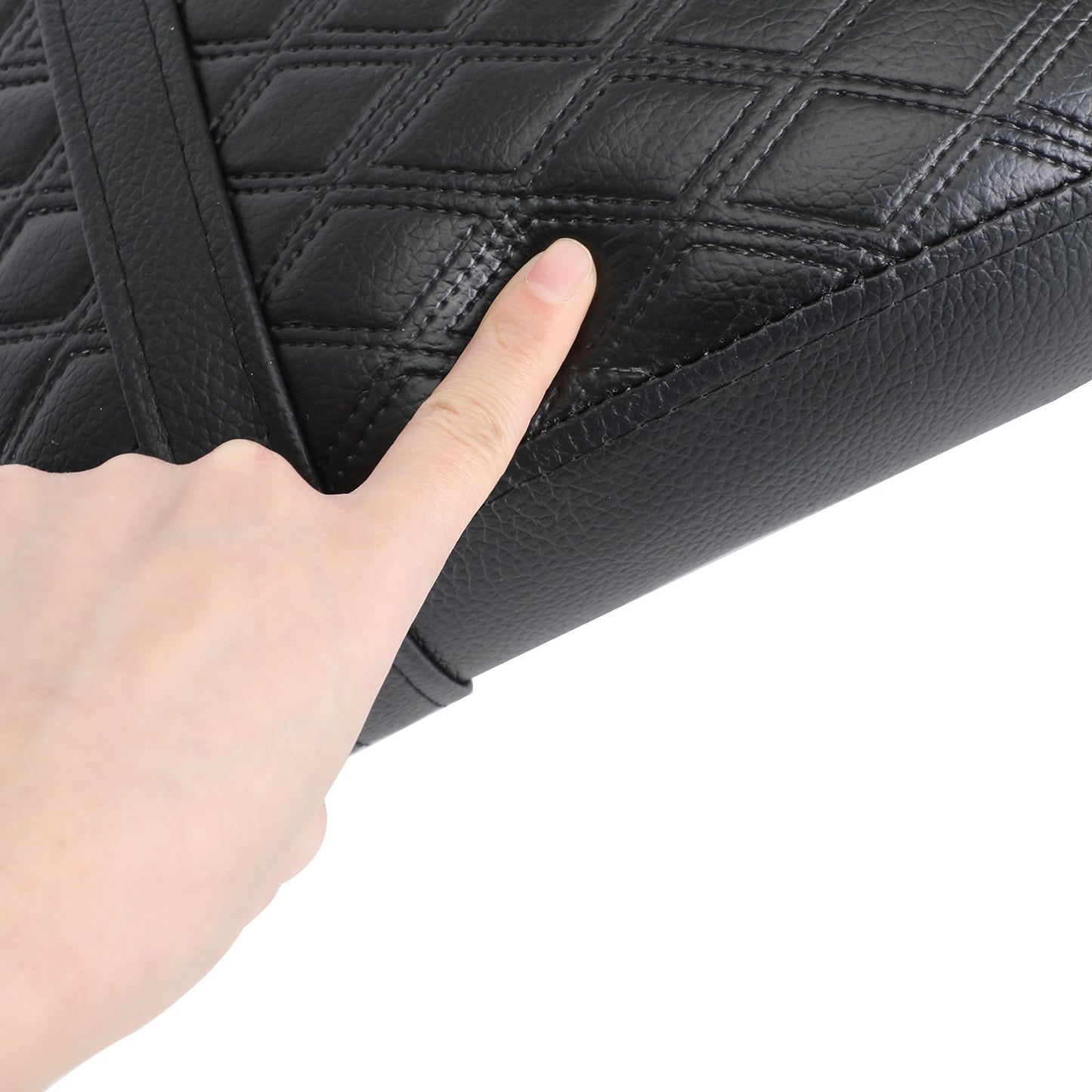 Coussin de siège arrière épais pour passager, compatible avec Honda Rebel CMX 500 300 17-21, marron