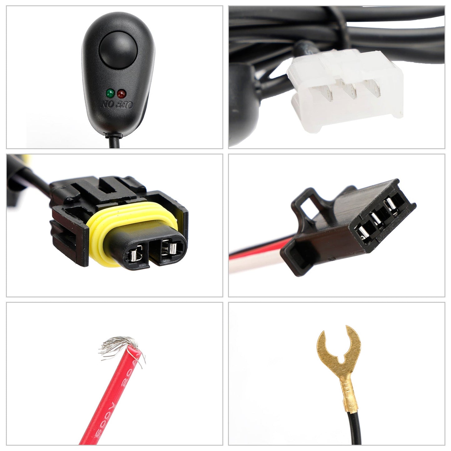 Ensemble de phares antibrouillard à LED pour pare-chocs avant Chevrolet Colorado 2023-2024 avec DOT SAE 42737706 42737708