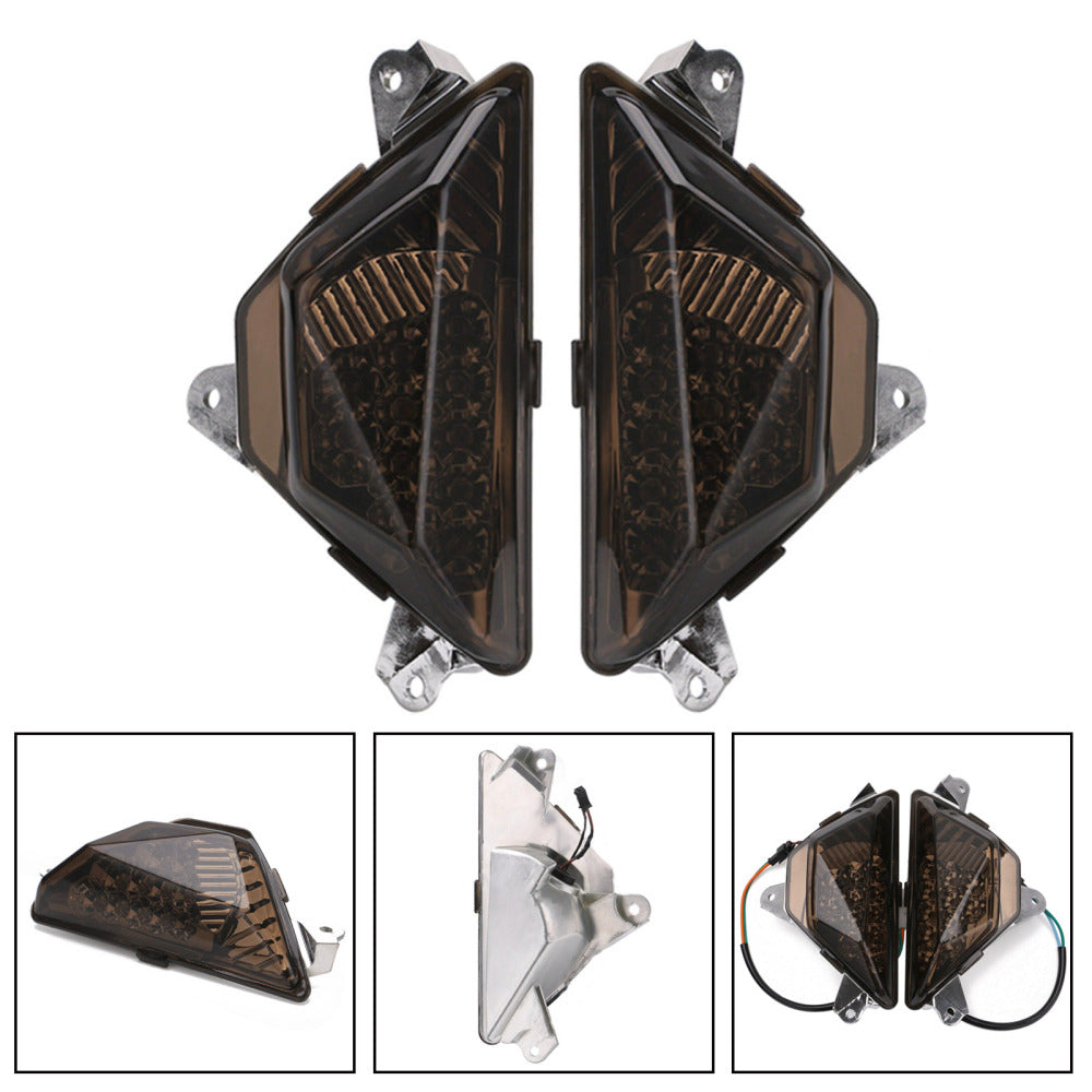 Motorcycle LED Front Turn Signal Light L0 For KAWASAKI NINJA 250 300 2013-2016 Assosary