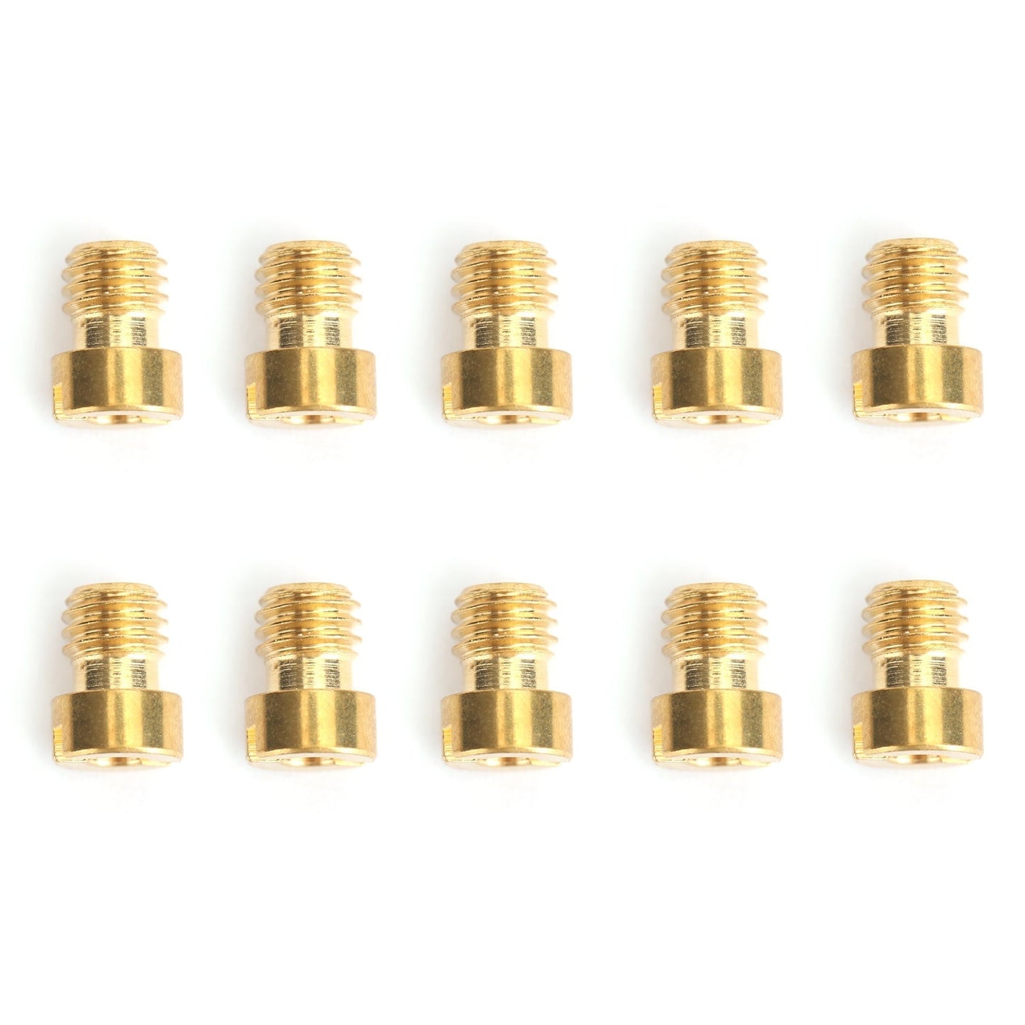 Carburateur GY6 PZ19 pour moto et scooter, lot de 10, gicleur principal à tête ronde 5 mm, 82-105