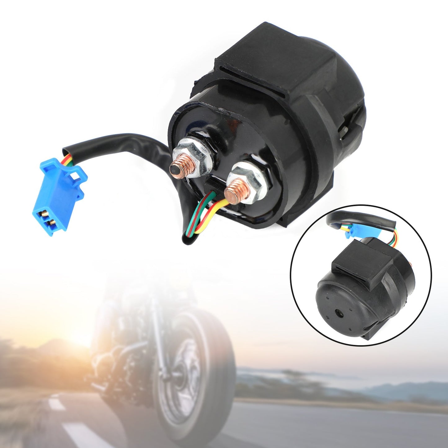 Starter Solenoid Relay fit for Husqvarna Svartpilen 200 250 401 90111058000 Assosary