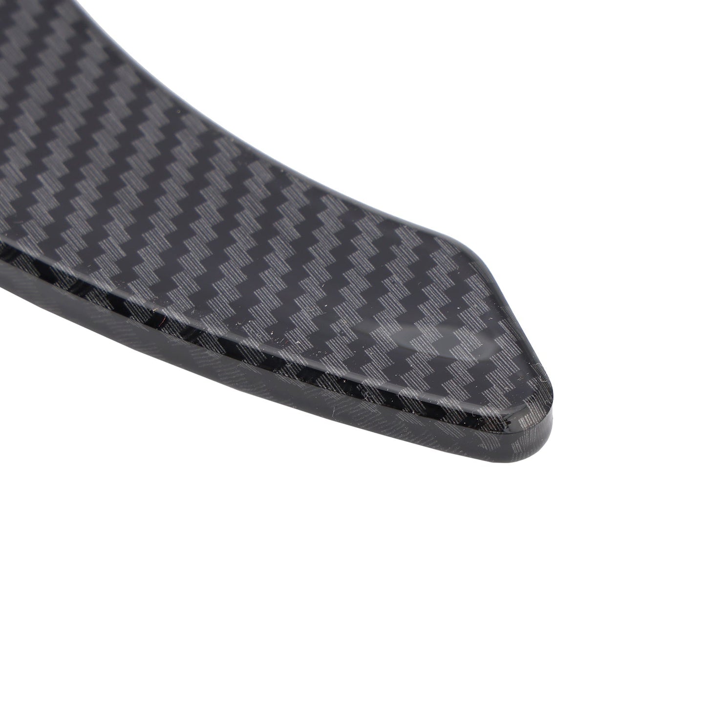 Cubiertas de extensión para palanca de cambios de volante con aspecto de carbono para Lexus IS200t, IS200, IS250, IS300 y IS350 (2013-2019)