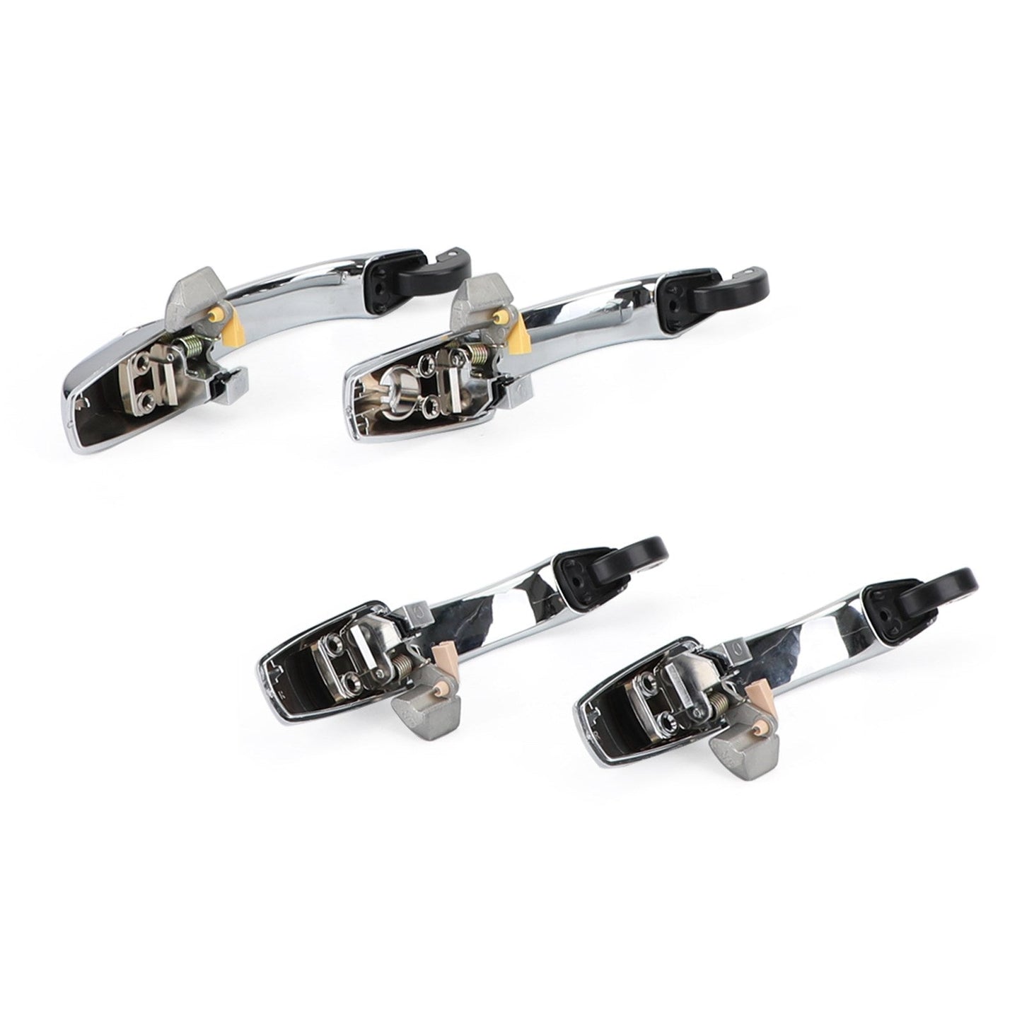 Lot de 4 poignées de porte extérieures chromées 4589009AH pour Chrysler 300/300C 2005-2010