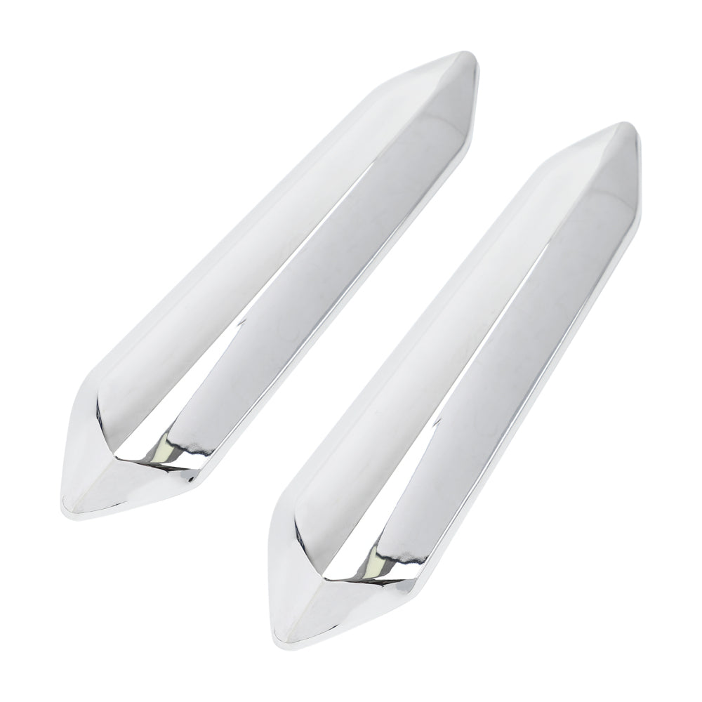 Pair Chrome Windshield Windscreen Strut Covers For For Honda Goldwing GL1800 2018-2021