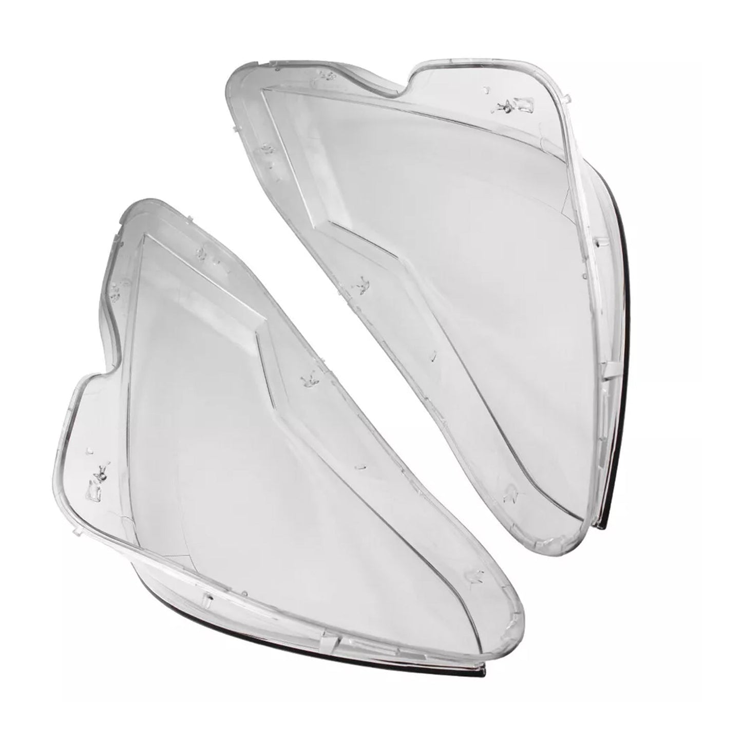 2011-2015 Mercedes Benz Classe C W204 2 pièces couvercle de lentille de phare avant abat-jour A2048203539 A2048203639