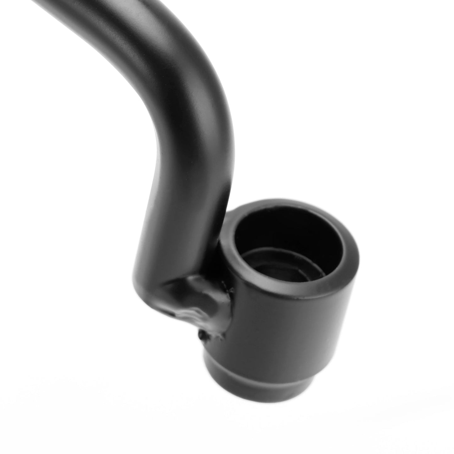 Soporte de montaje para alforja lateral, color negro, compatible con Honda CROSS CUB SUPER CUB, lado derecho.