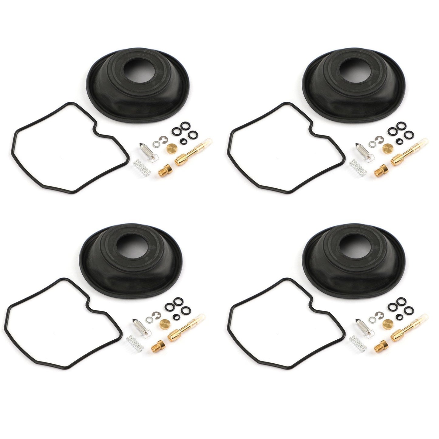 Kit de réparation et de reconstruction de carburateur pour Suzuki GSF600S Bandit 1996-2003 (4 pièces)