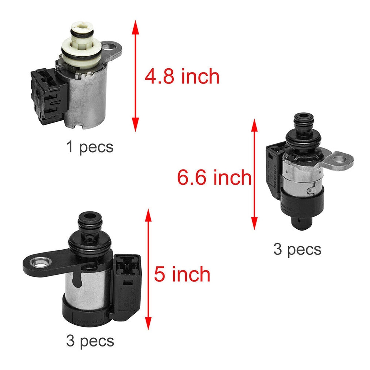 Solénoïde de transmission générique Xterra RE5R25A, 7 pièces