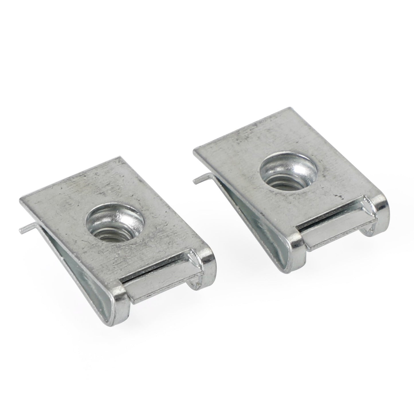 10 clips de carénage M6 6 mm pour panneau de carrosserie, clips de vitesse pour moto, écrou en U