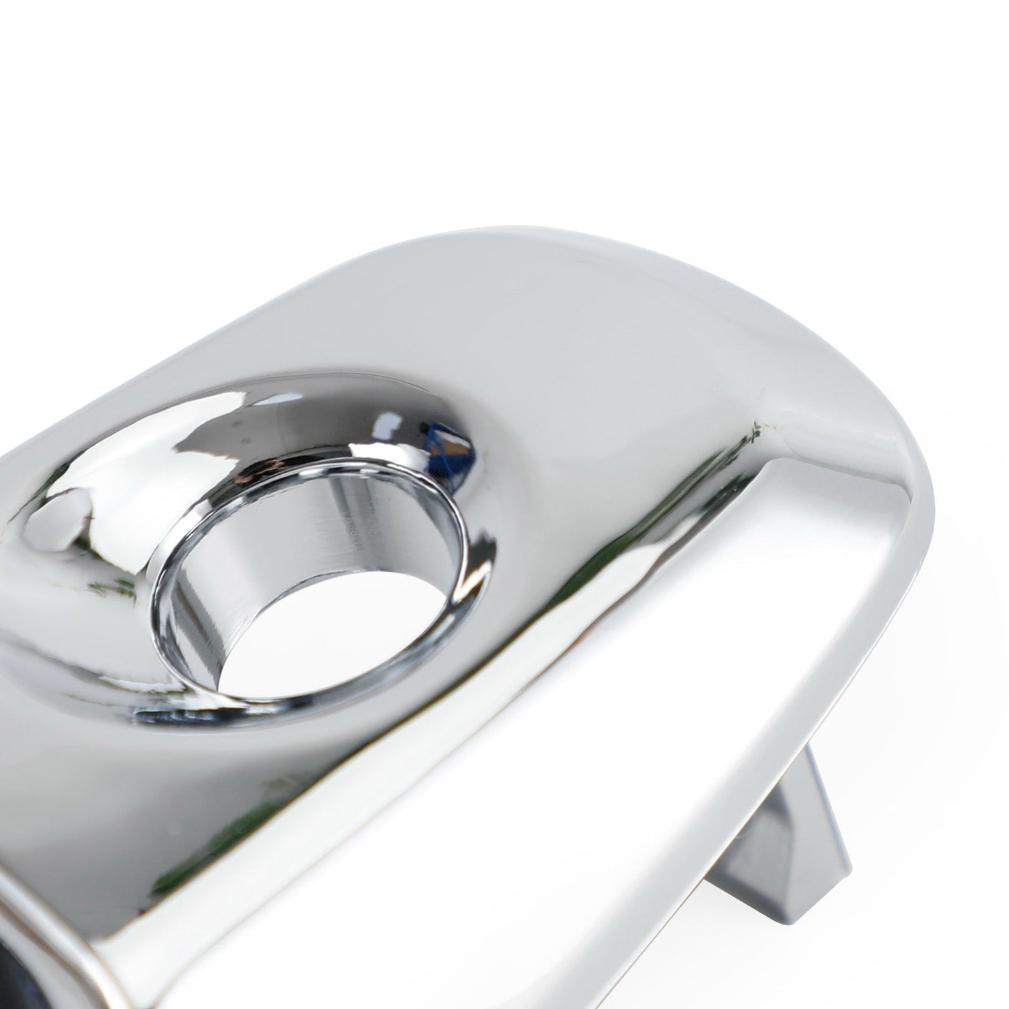 Capuchon de cylindre de serrure de poignée de porte extérieure avant conducteur chromé pour Ford Explorer BA1Z-78218A14-A 2011-2019