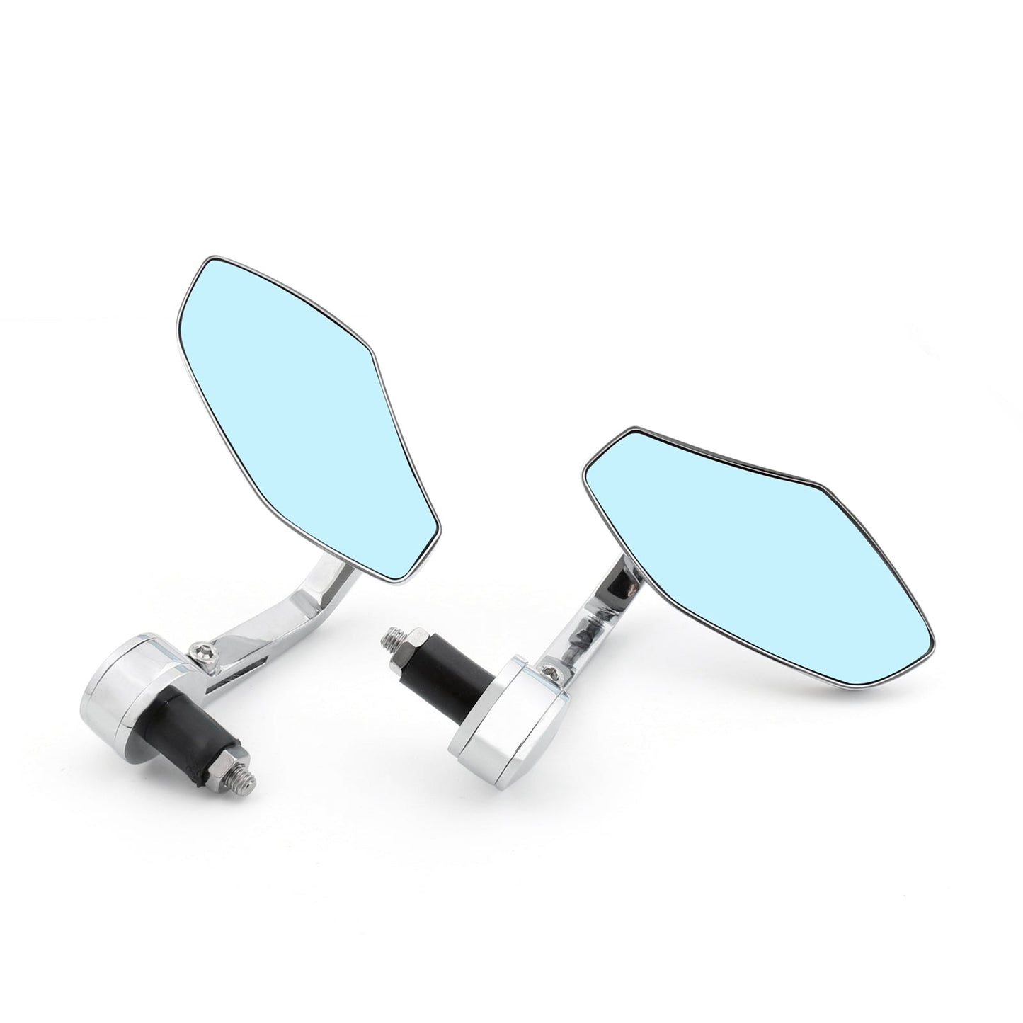 Rétroviseur latéral en aluminium de 7/8" et 1" pour guidon de moto