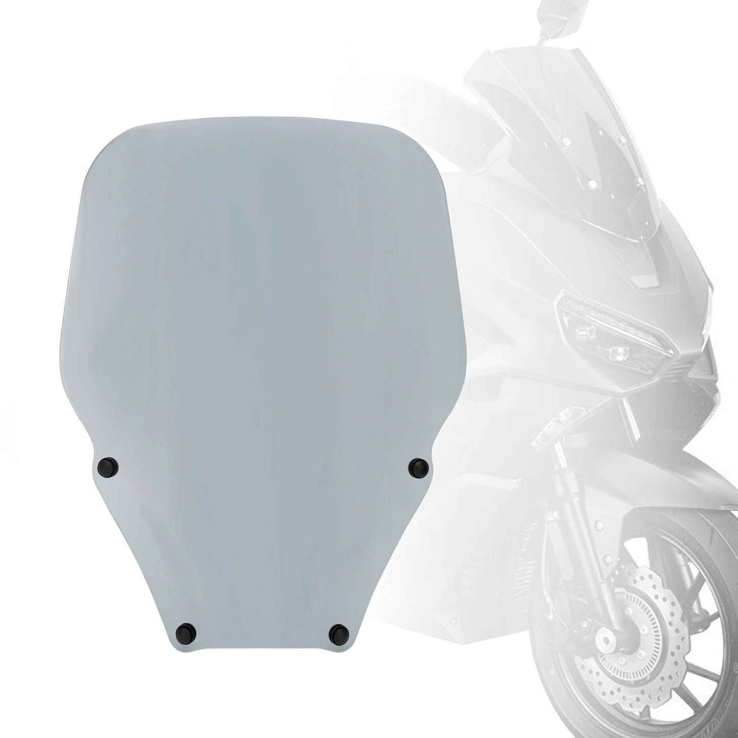 Pare-brise + support pour HONDA Fozra NSS 350 2021-2023