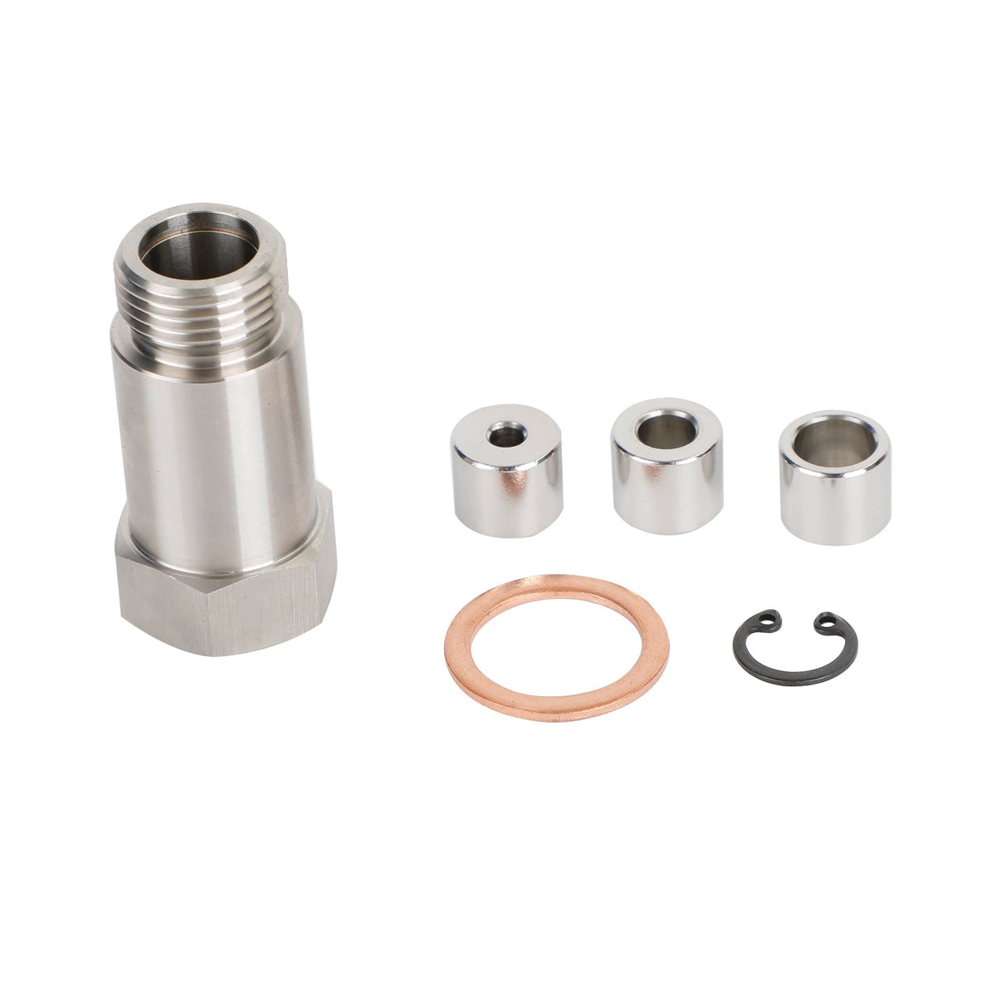 M18 x 1.5 45MM O2 Oxygen Sensor Extension Extender Adapter Spacer Kit
