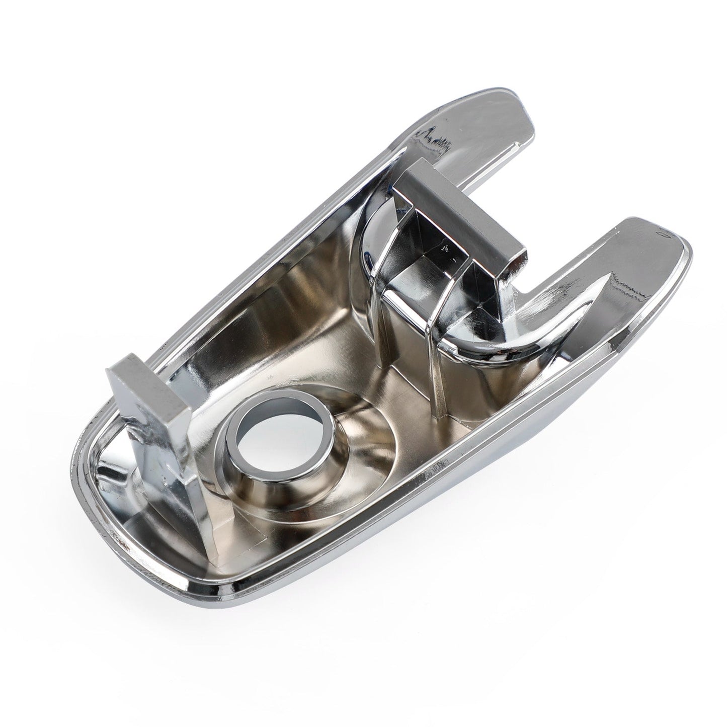 Capuchon de cylindre de serrure de poignée de porte extérieure avant conducteur chromé pour Ford Explorer BA1Z-78218A14-A 2011-2019
