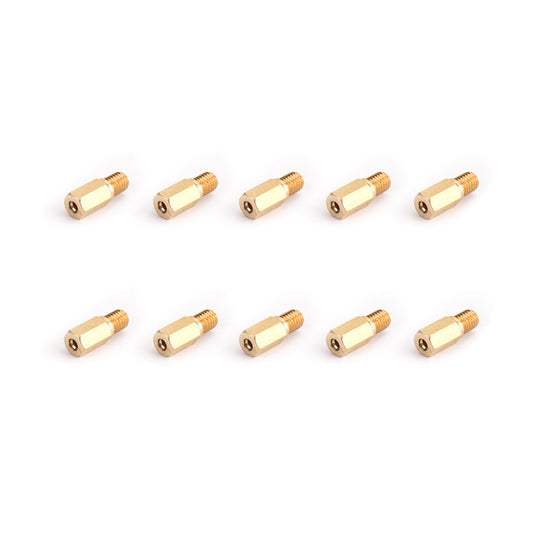 Keihin PWK PE OKO 178-200 190 192 10PCS 5MM Carburettor Main Jets Nozzle Set