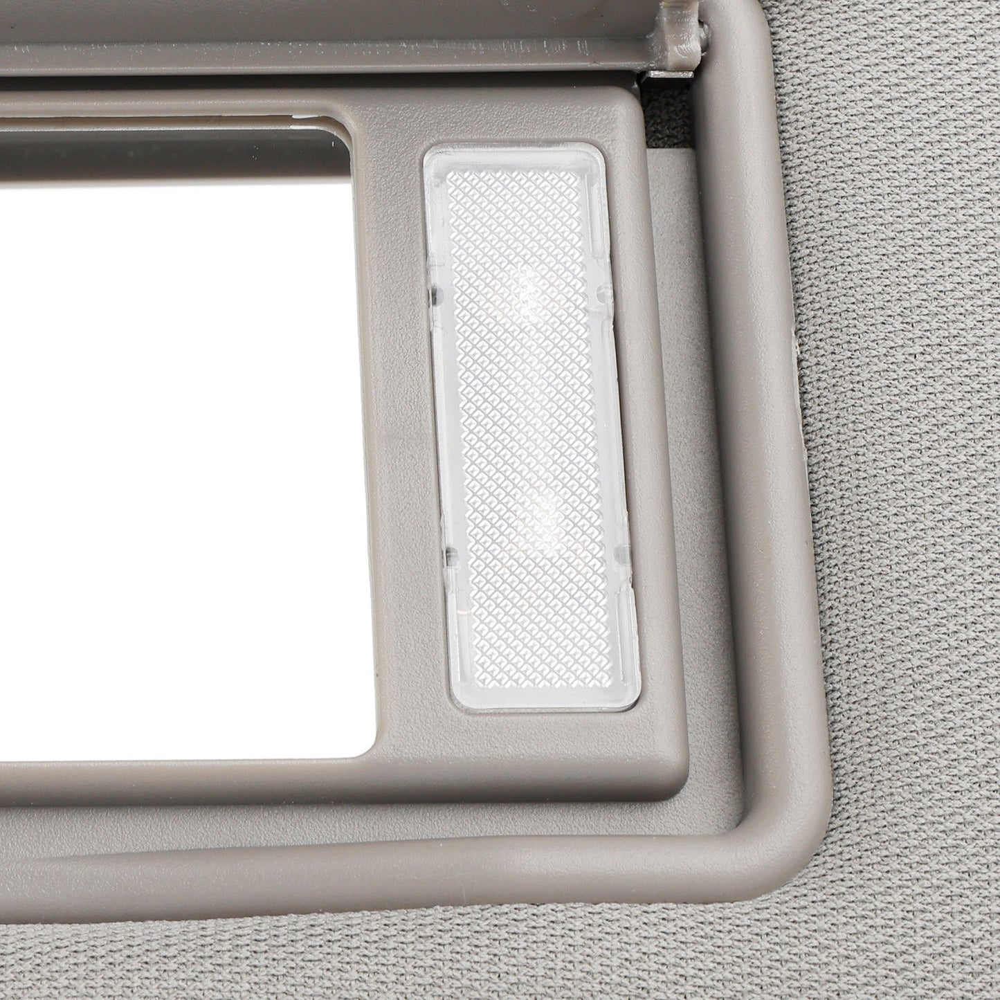 Pare-soleil droit avec vanité gris clair pour Toyota Highlander 2014-2019 74310-0E074-B0